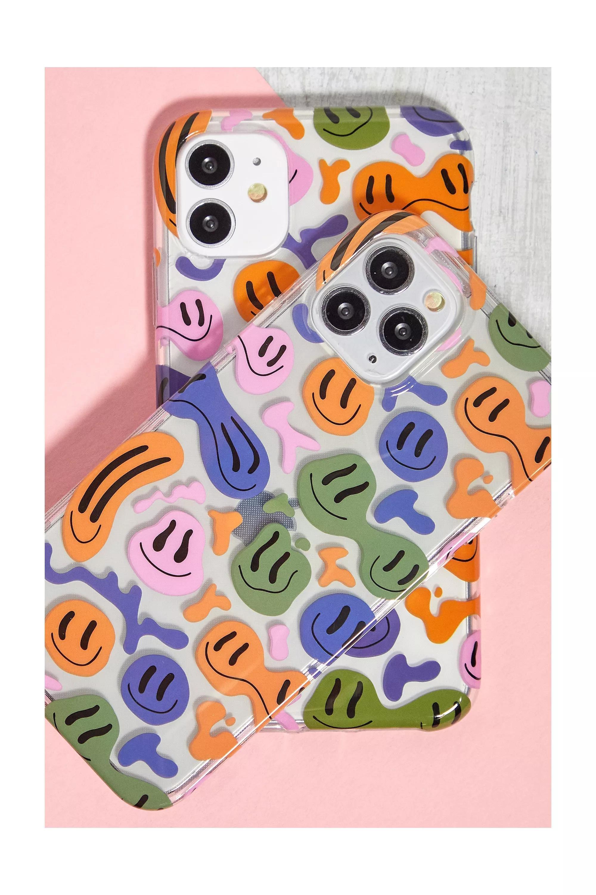 Multicolour iPhone 11 Wavy Happy Case, ASSORT, large image number 3