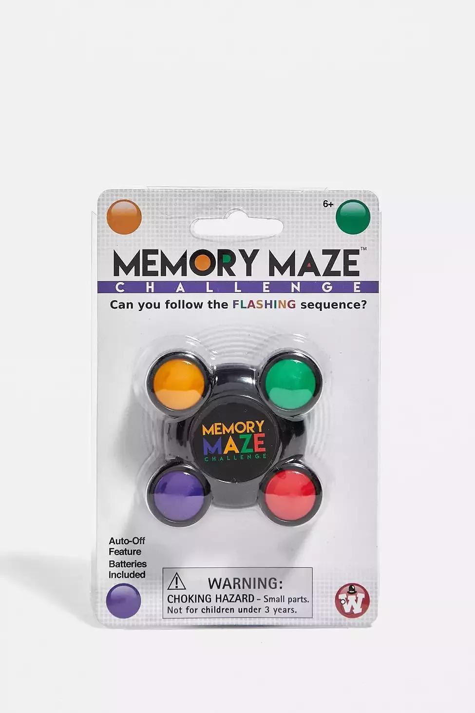 Multicolour Memory Maze Challenge Pocket Game, , large image number 2