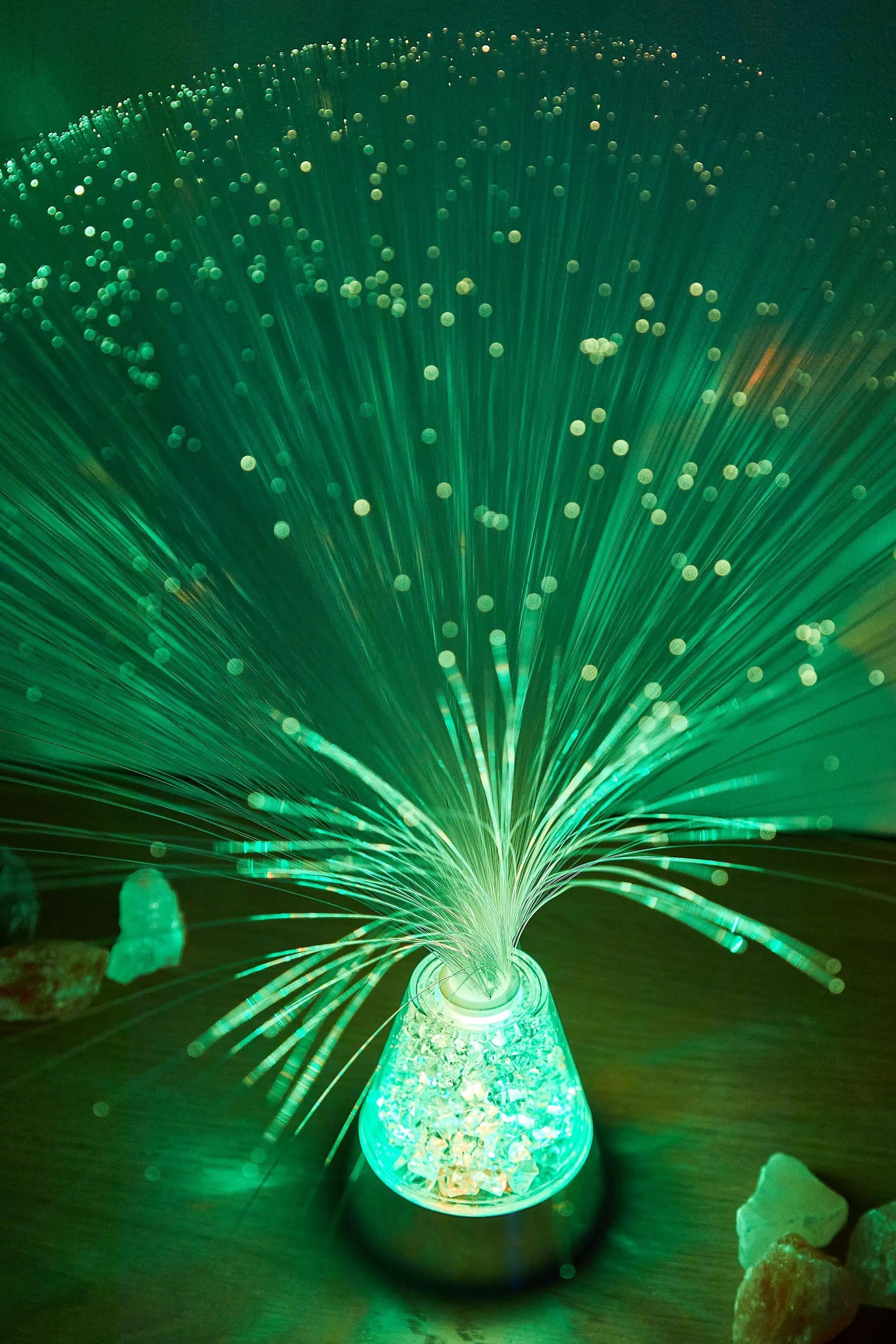 Multicolour Changing Fibre Optic Light, , large image number 1