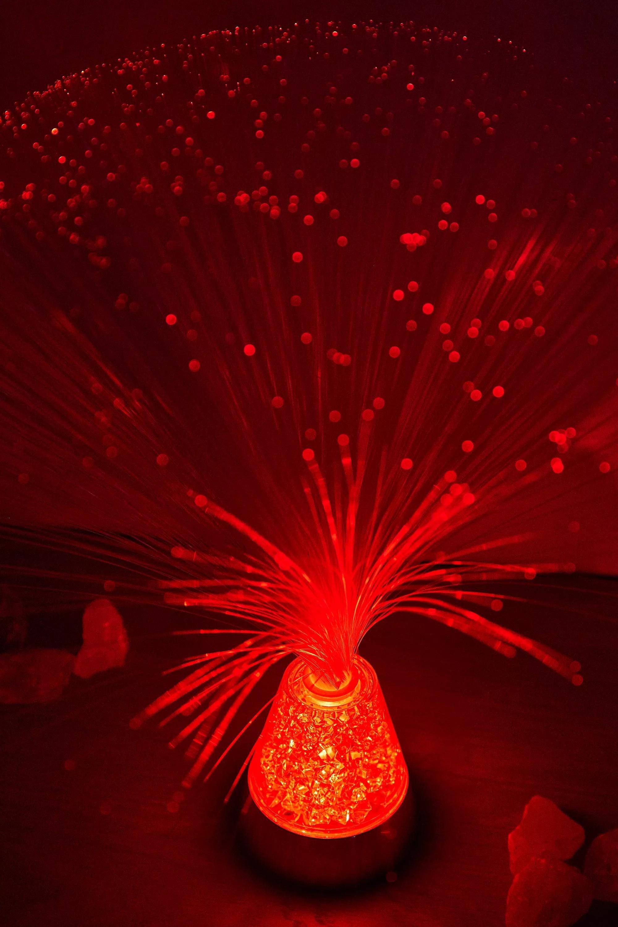 Multicolour Changing Fibre Optic Light, , large image number 3