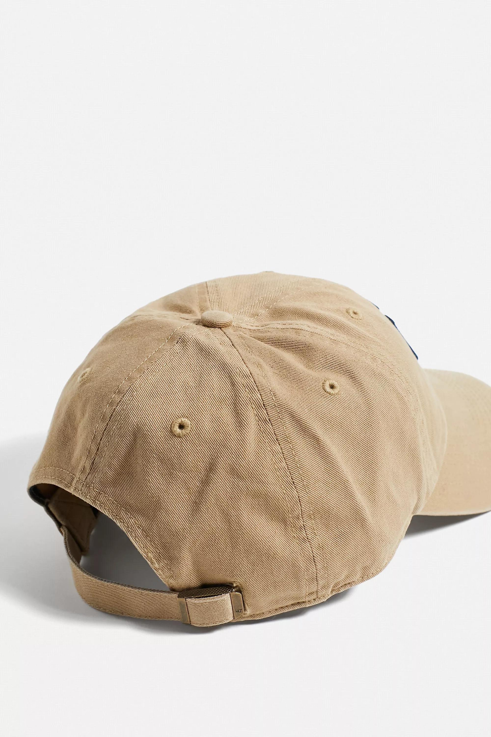 Beige Ny Yankees Clean Up Cap, , large image number 3
