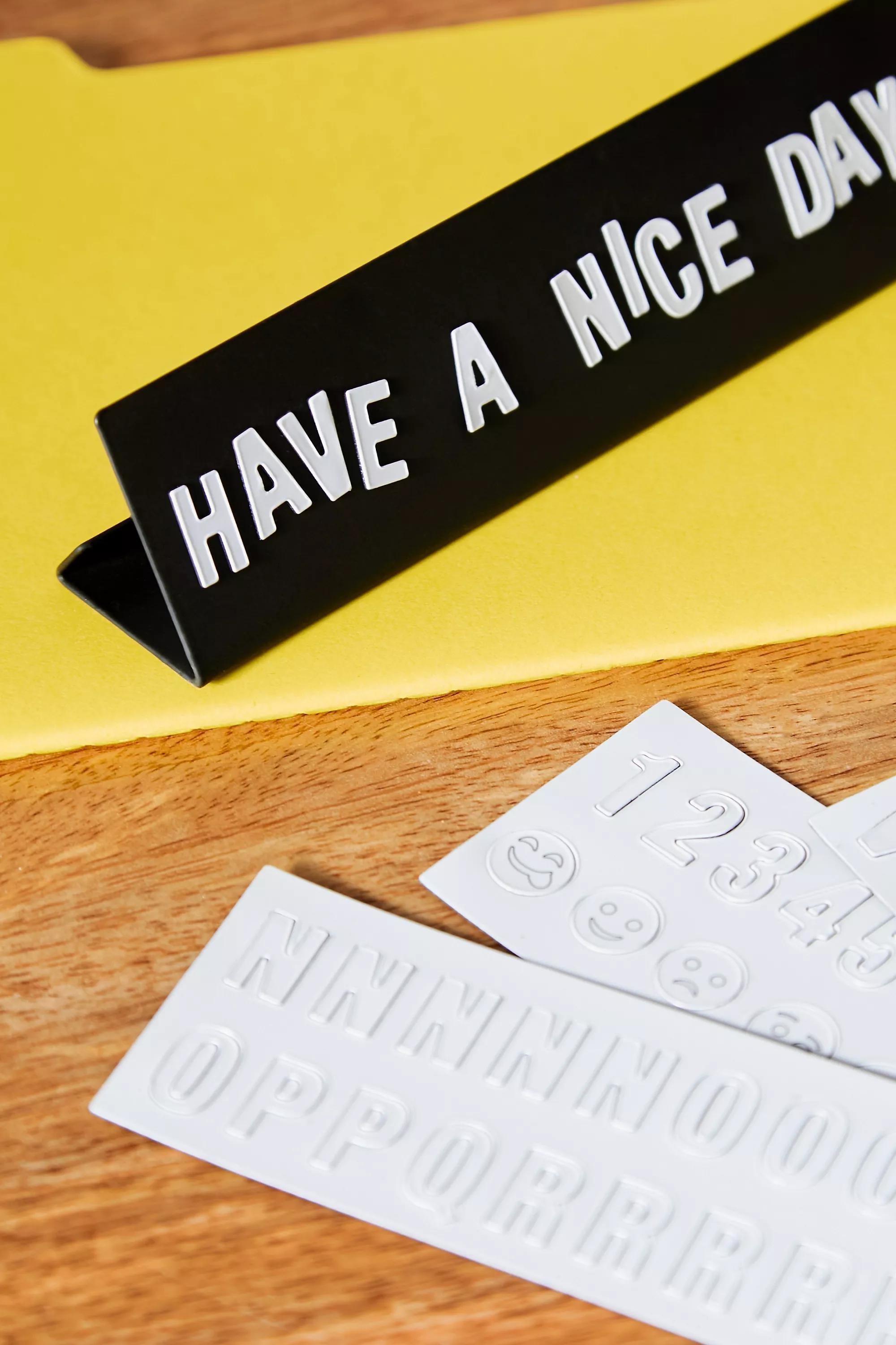 Multicolour Desk Mood Message Board, , large image number 1