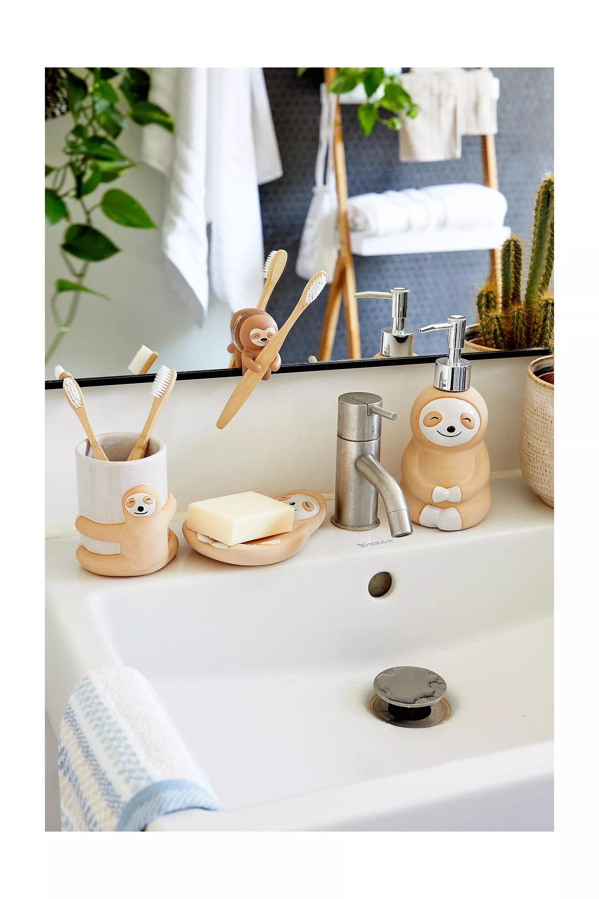 Beige Sloth Tumbler, , large image number 2