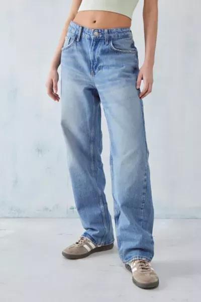 Urban Outfitters - Blue Authentic Straight-Leg Jeans