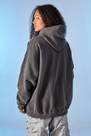 Urban Outfitters - Grey Drop Shoulder Hoodie