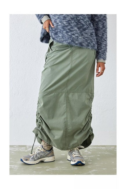 BDG Khaki Cargo Maxi Skirt Urban Outfitters Turkey, 45% OFF