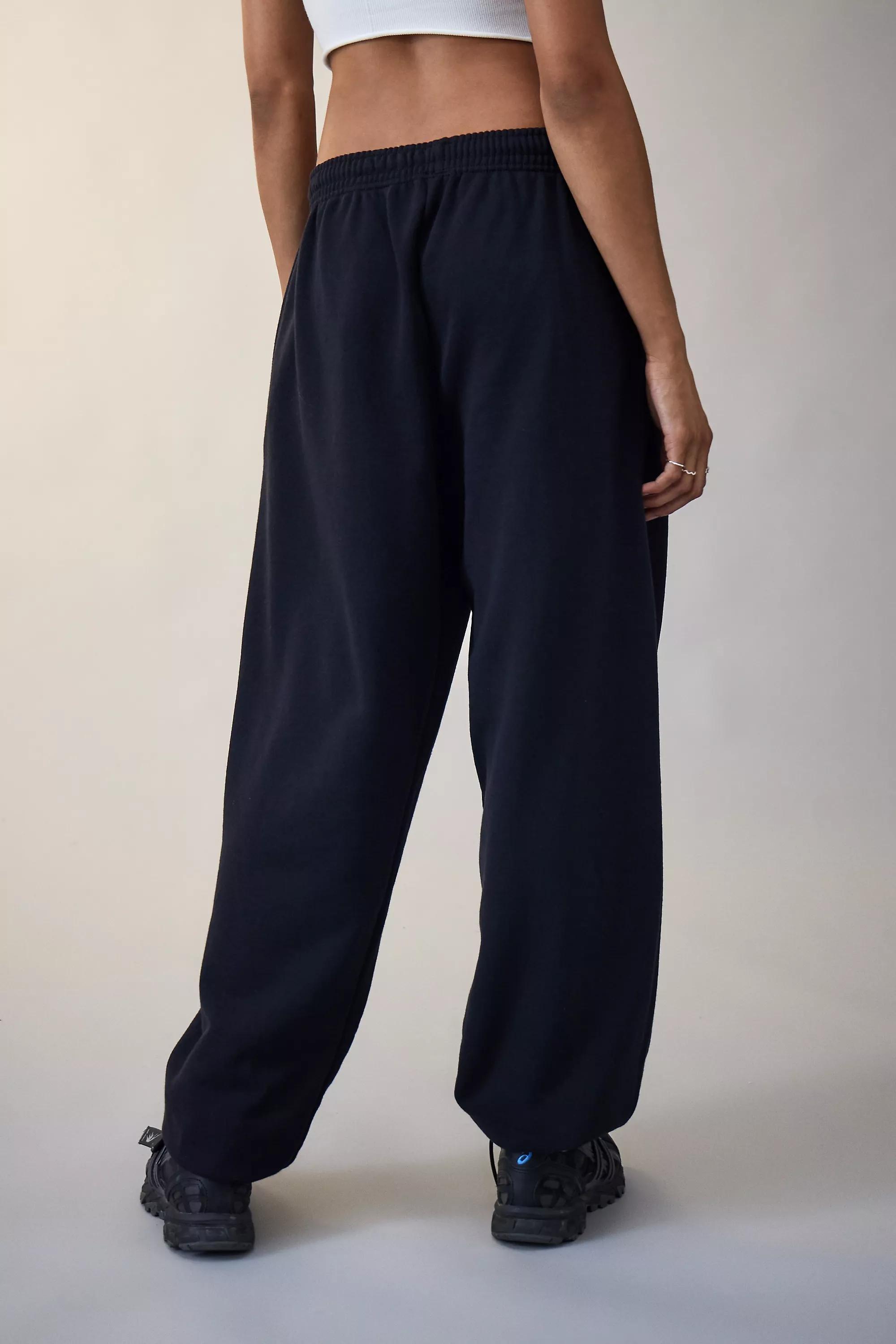 Black Cuffed Joggers, , large image number 1