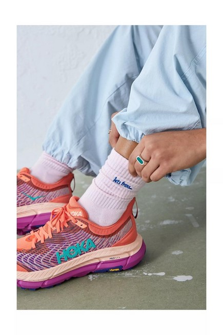 Urban Outfitters - Pink Crew Socks