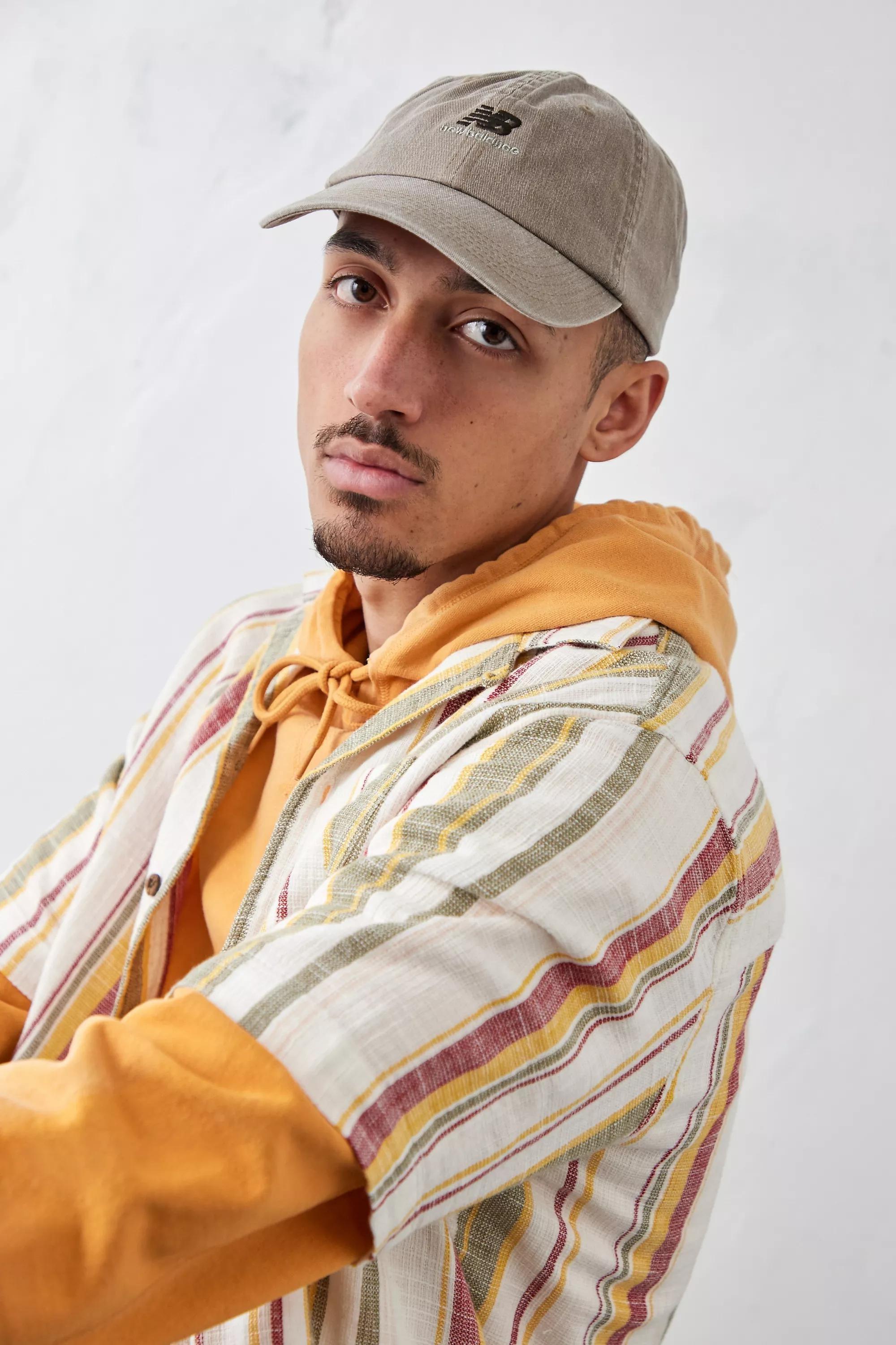 Grey New Balance Mushroom Embroidered Cap, TAUPE, large image number 1