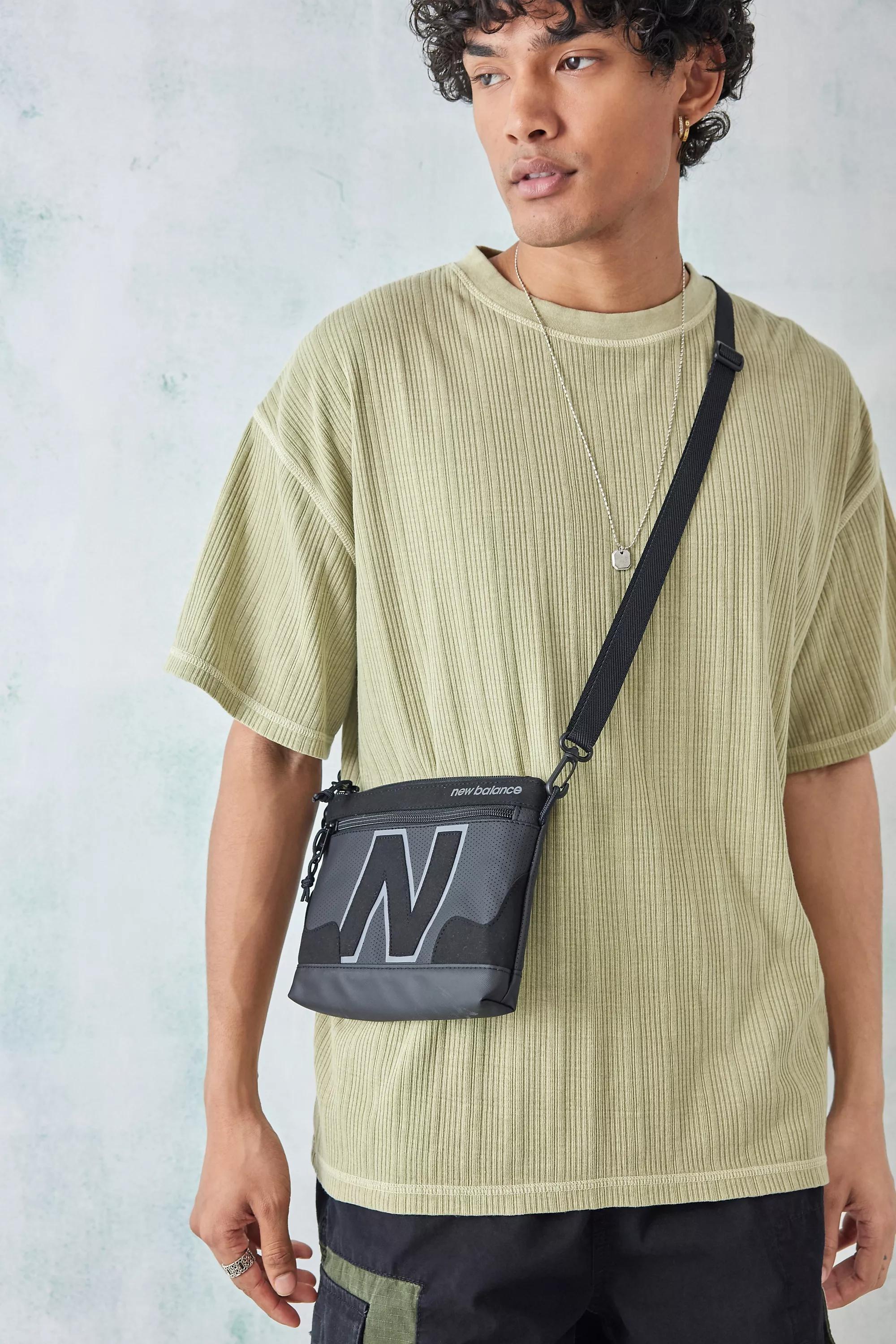 Black New Balance Legacy Shoulder Bag, , large image number 0