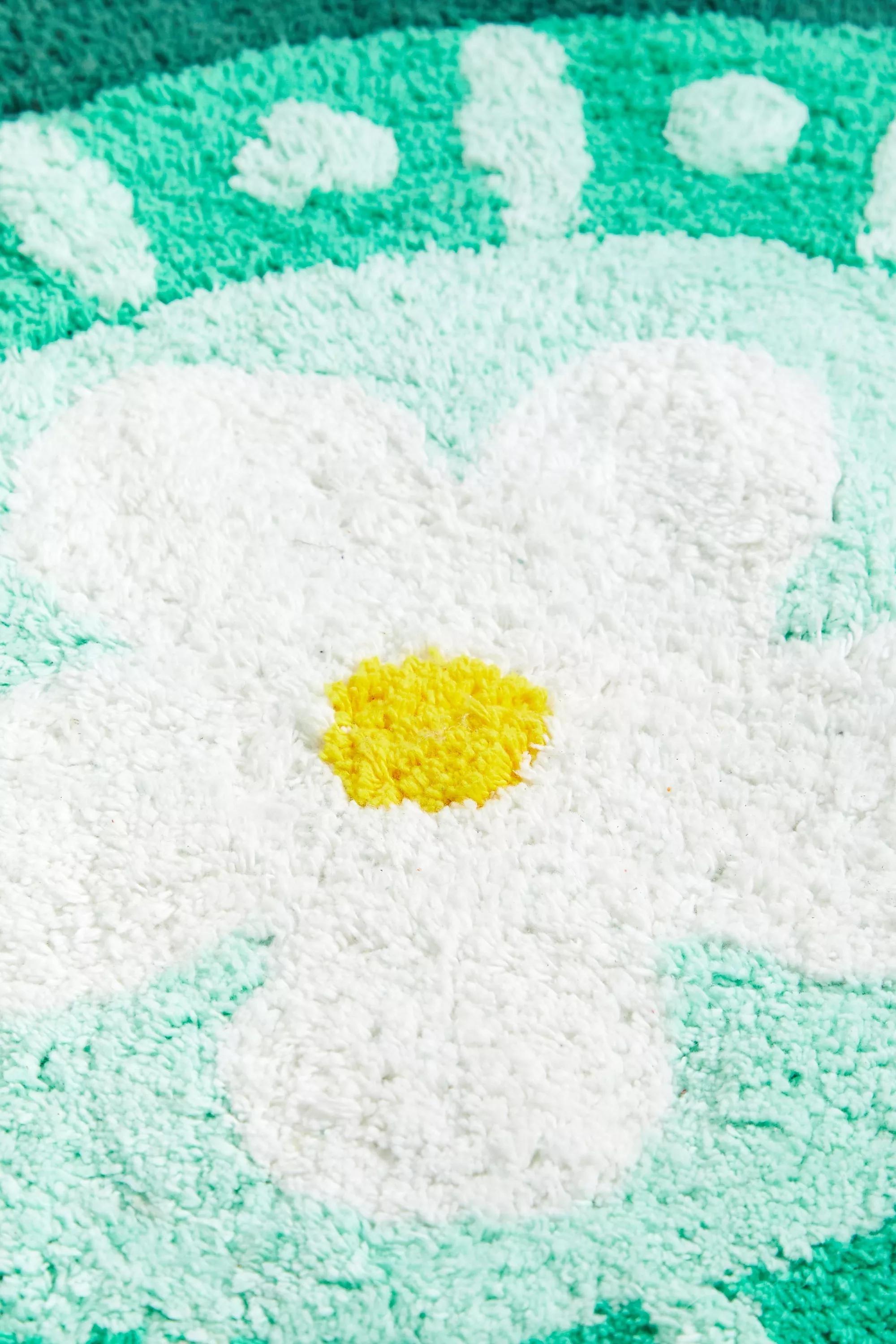 Green Turtle Tassel Bath Mat, , large image number 1
