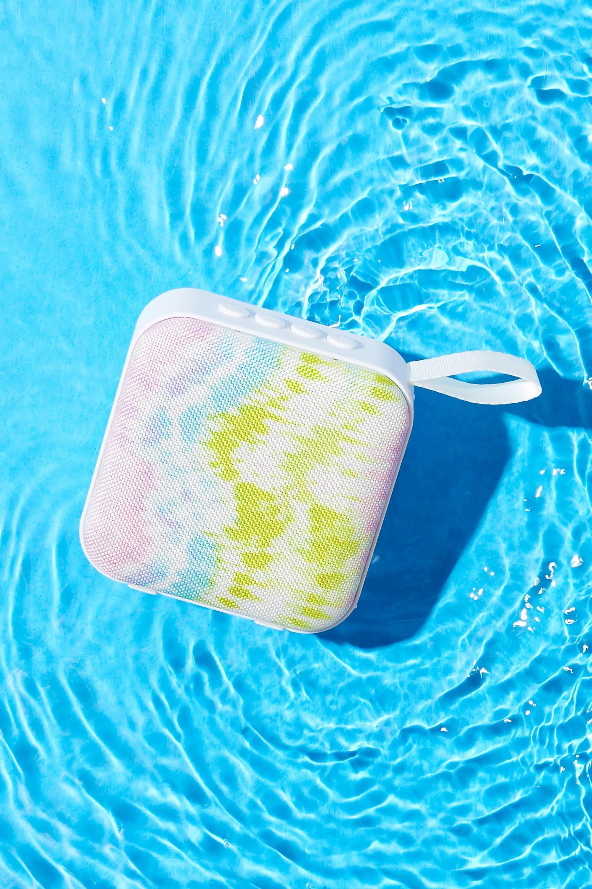 Multicolour Tie-Dye Travel Speaker, , large image number 0