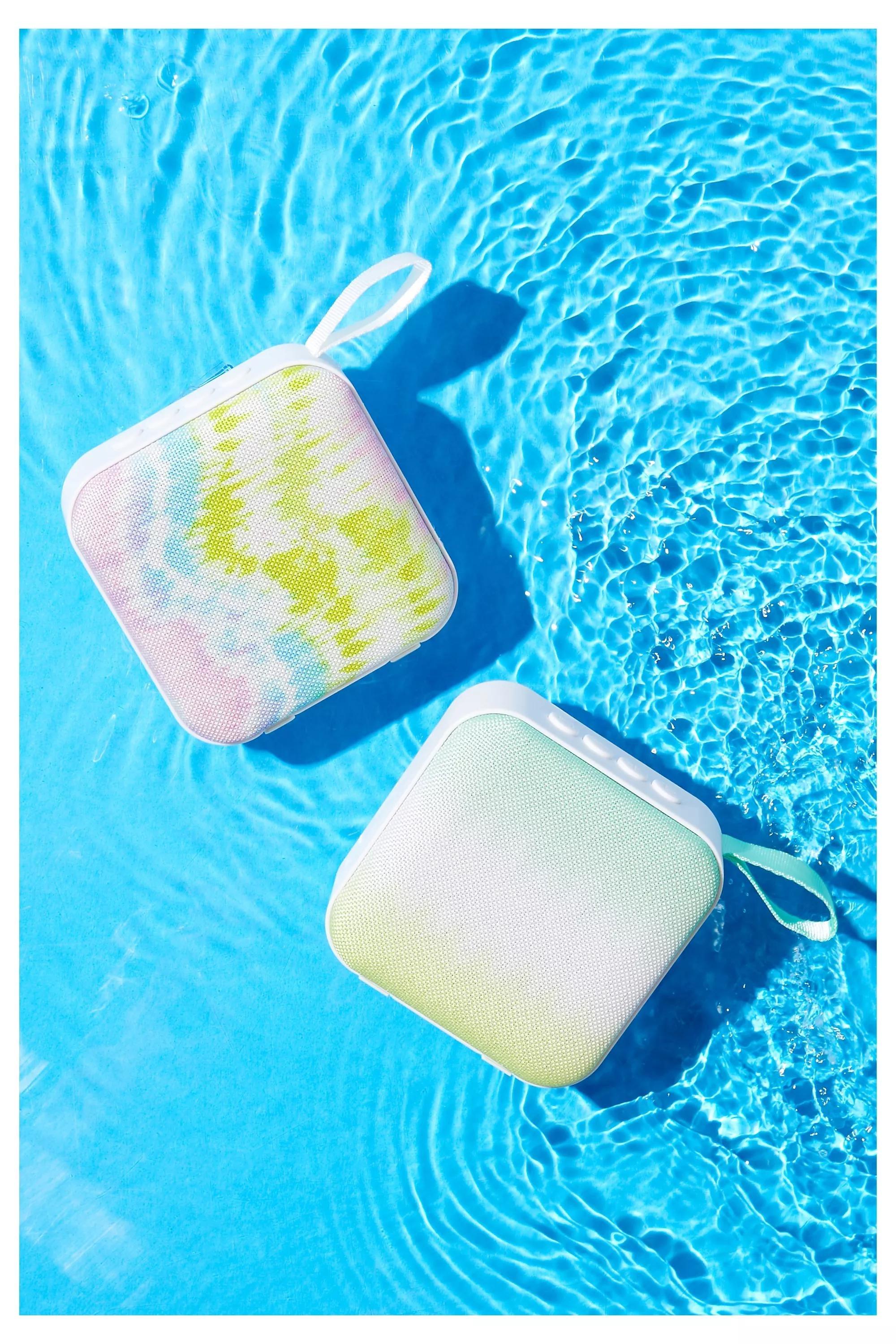 Multicolour Tie-Dye Travel Speaker, , large image number 1