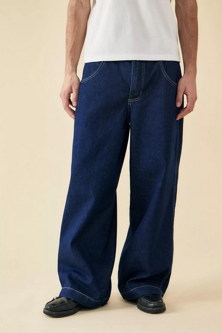 Urban Outfitters - Blue Bdg Indigo Wide Skate Jeans