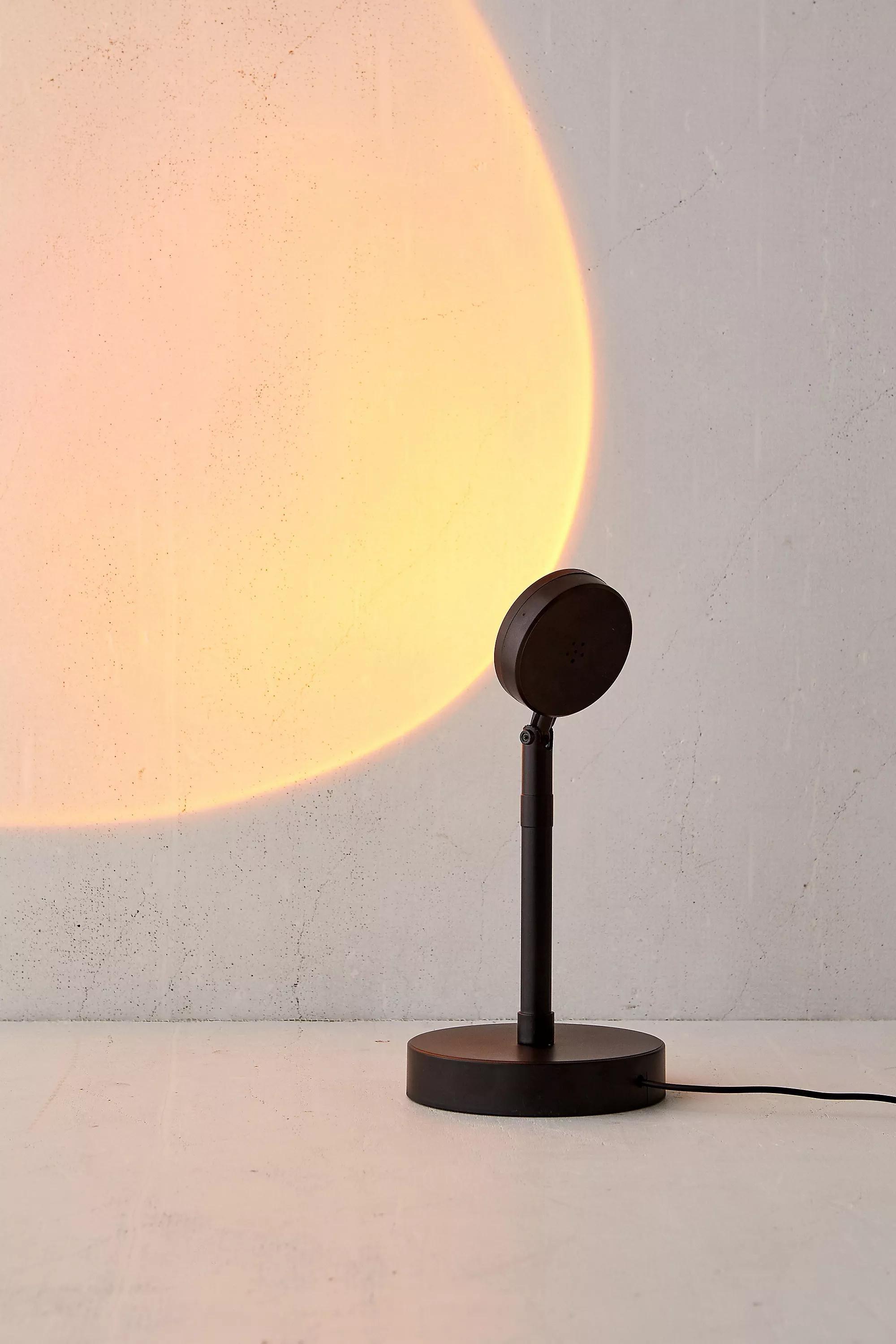 Black Remote Sunset Projection Lamp, ASSORT, large image number 0