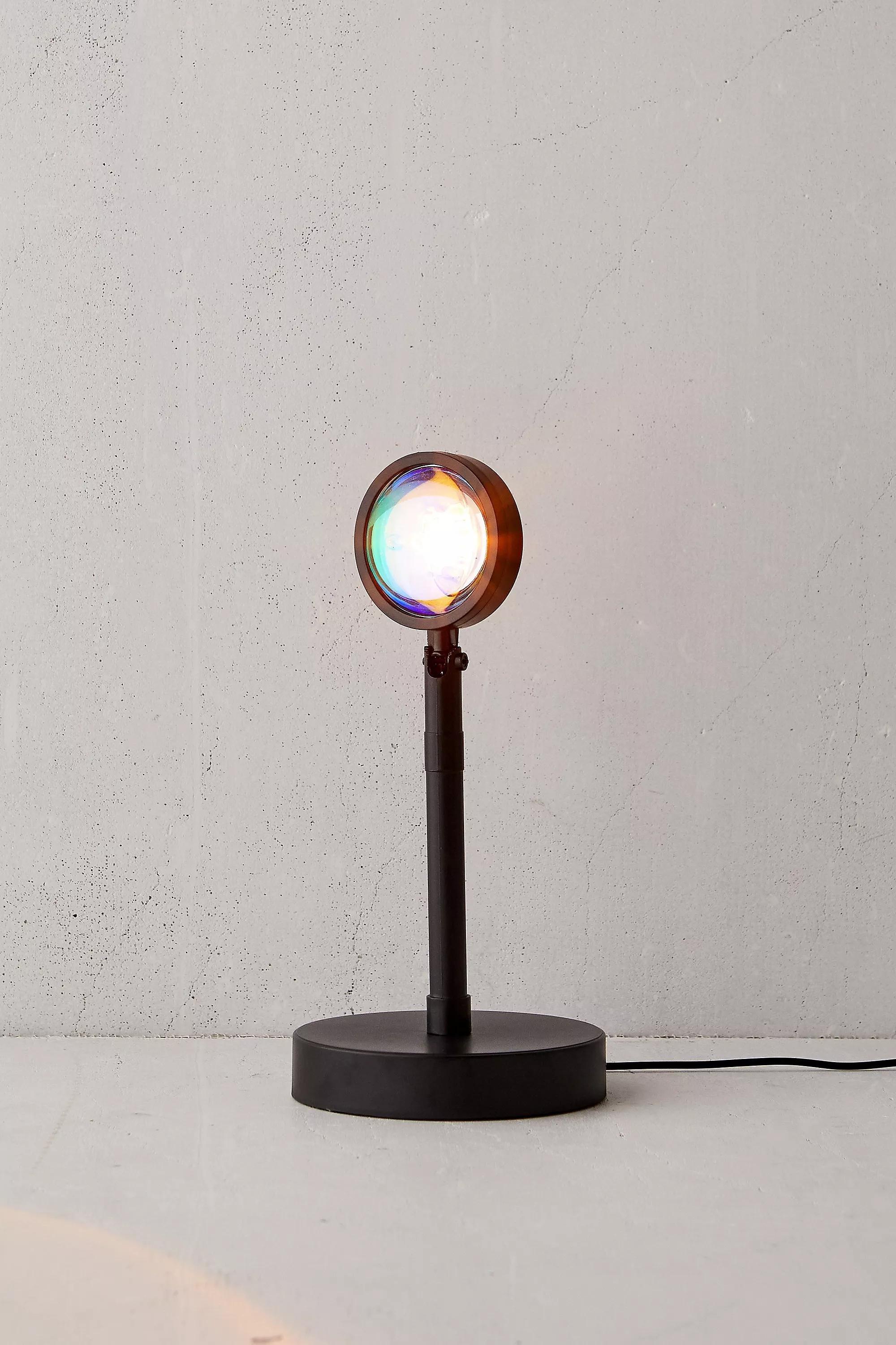 Black Remote Sunset Projection Lamp, ASSORT, large image number 3