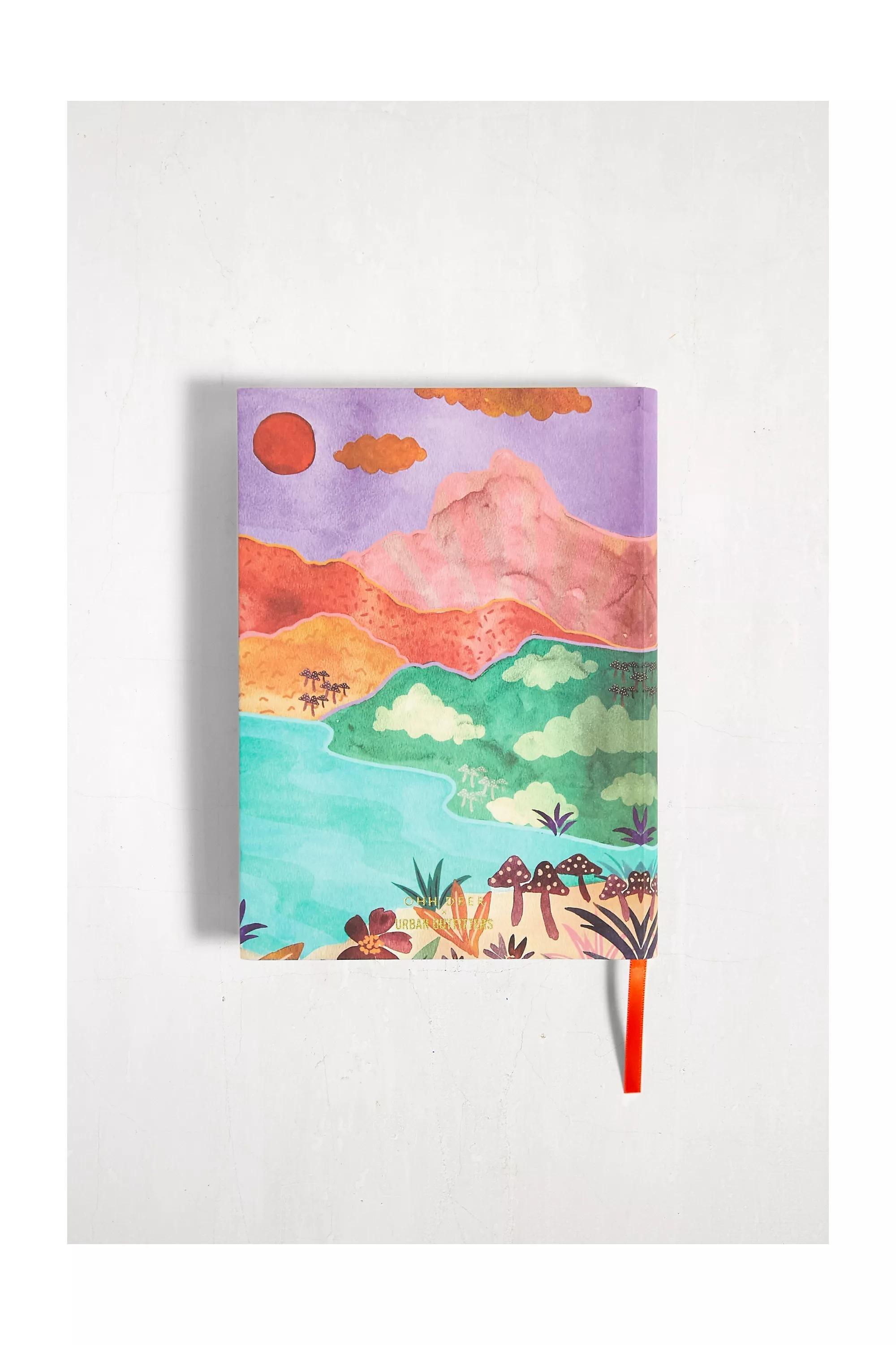 Multicolour Abstract Landscape Daily Planner, , large image number 2