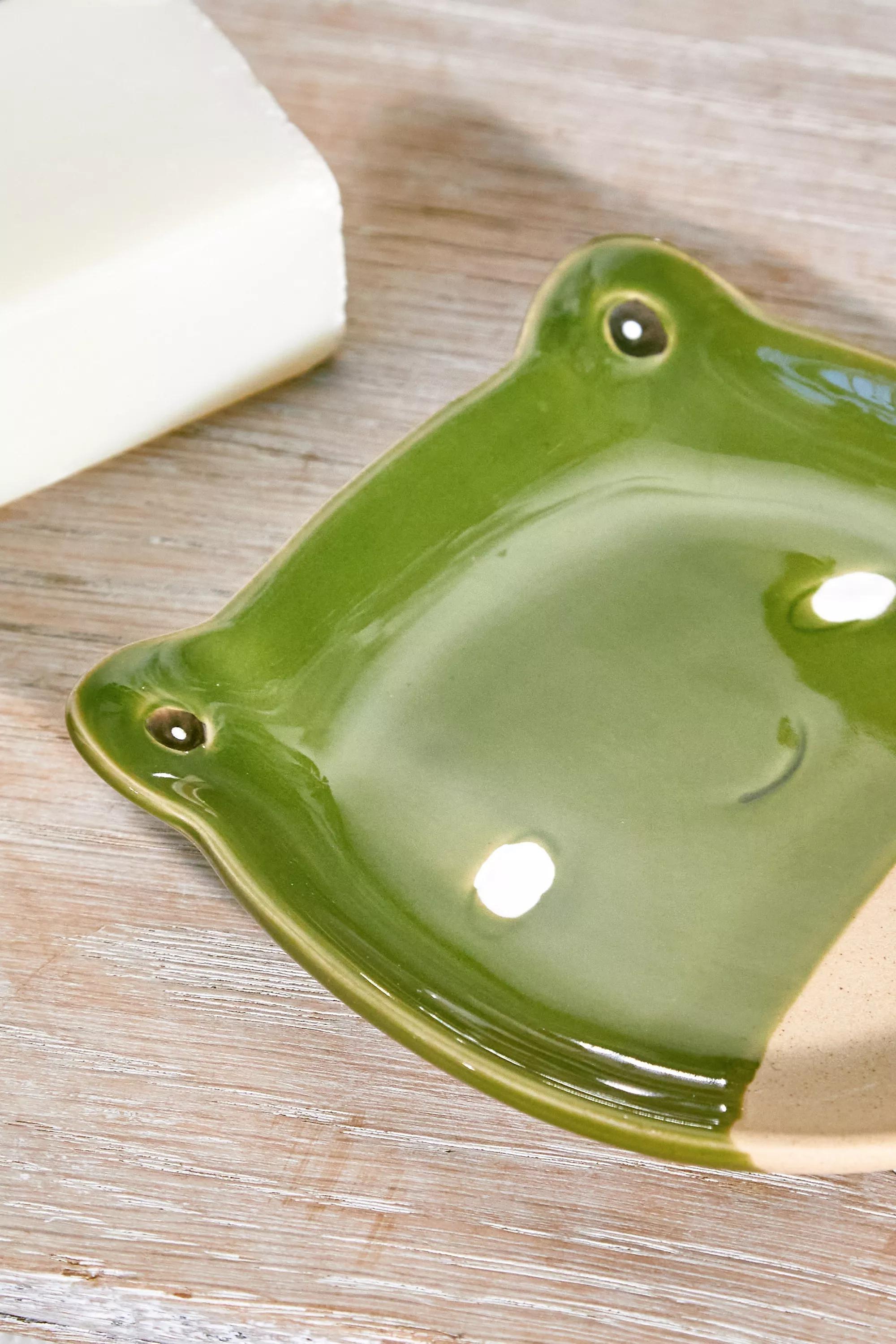 Green Froggy Soap Dish, GRN, large image number 2