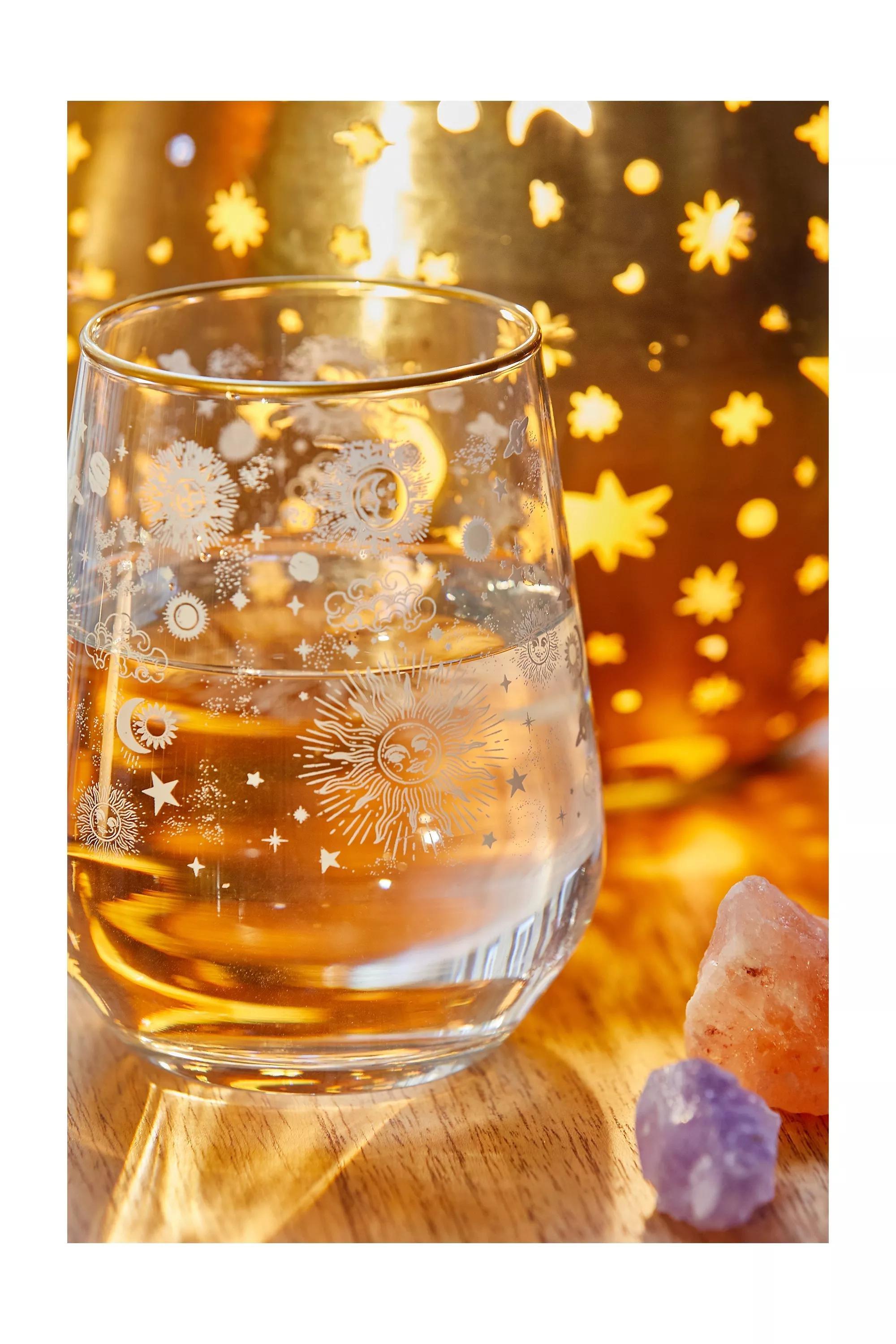 White Serena Stemless Wine Glass, , large image number 1