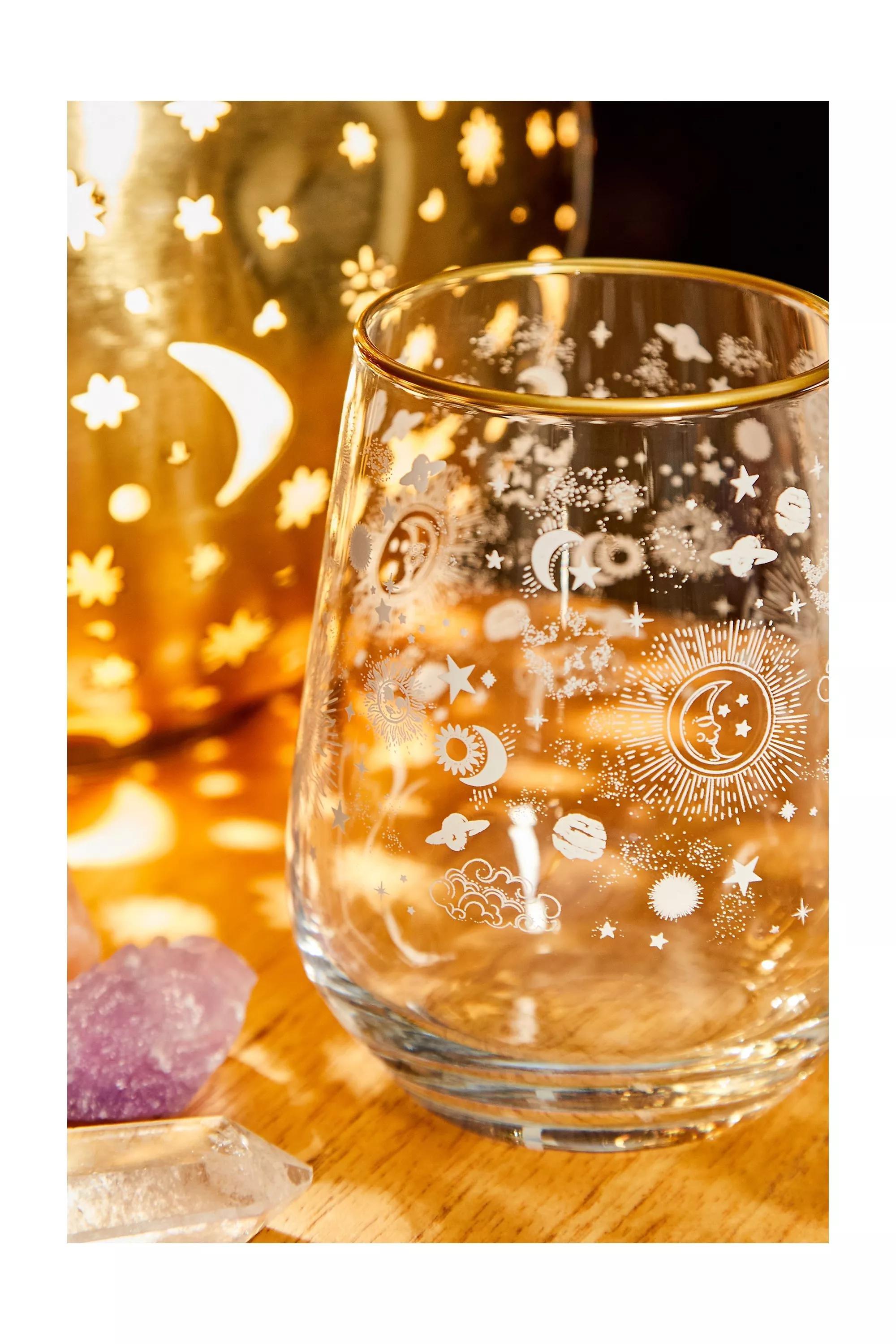 White Serena Stemless Wine Glass, , large image number 3