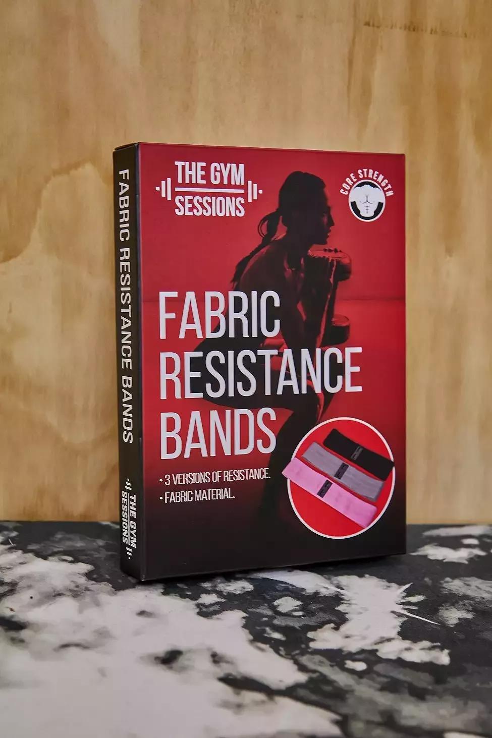 ASSORT The Gym Sessions Fabric Resistance Bands 3-Pack, , large image number 4