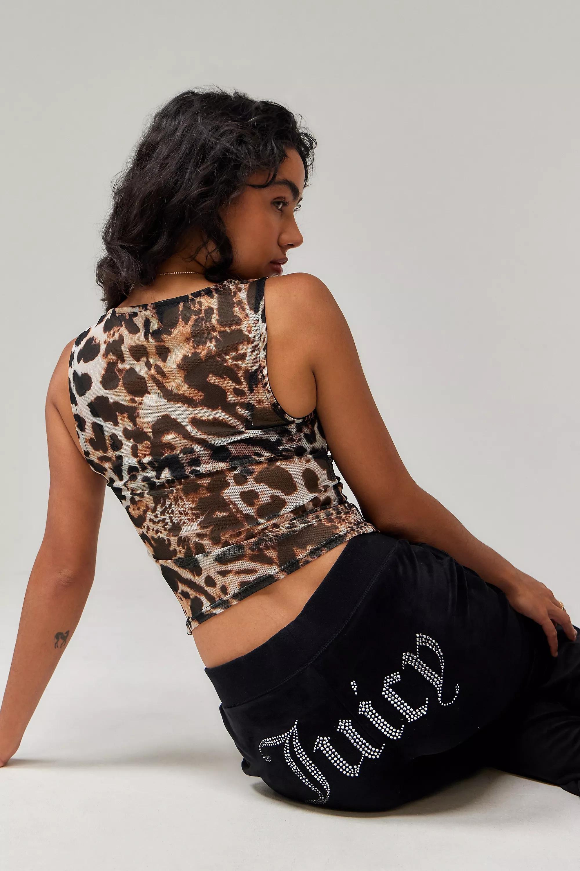 Black Juicy Couture Low-Rise Velour Flare Track Pants, , large image number 1
