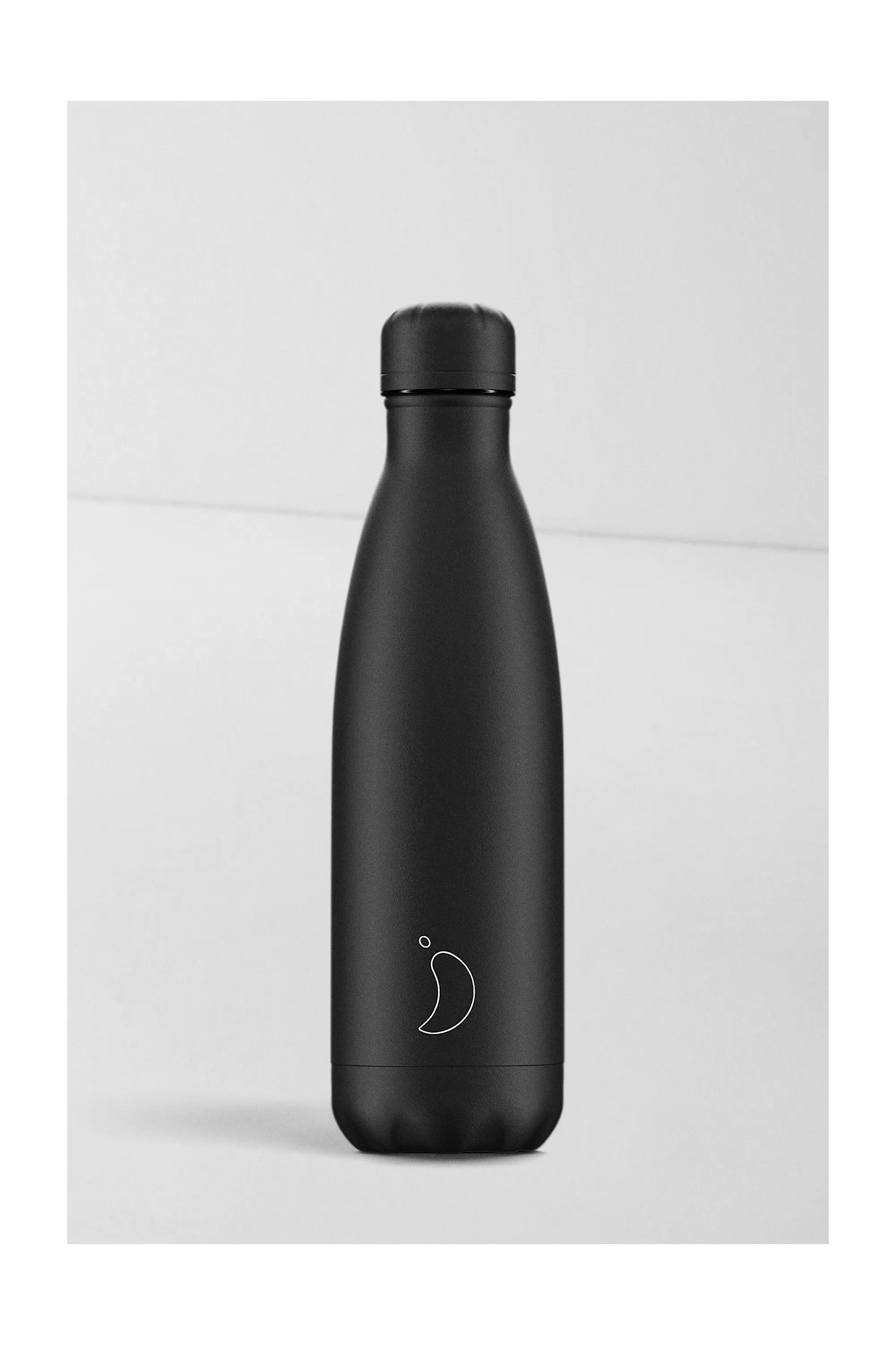 Black 500Ml Stainless Steel Water Bottle, , large image number 1