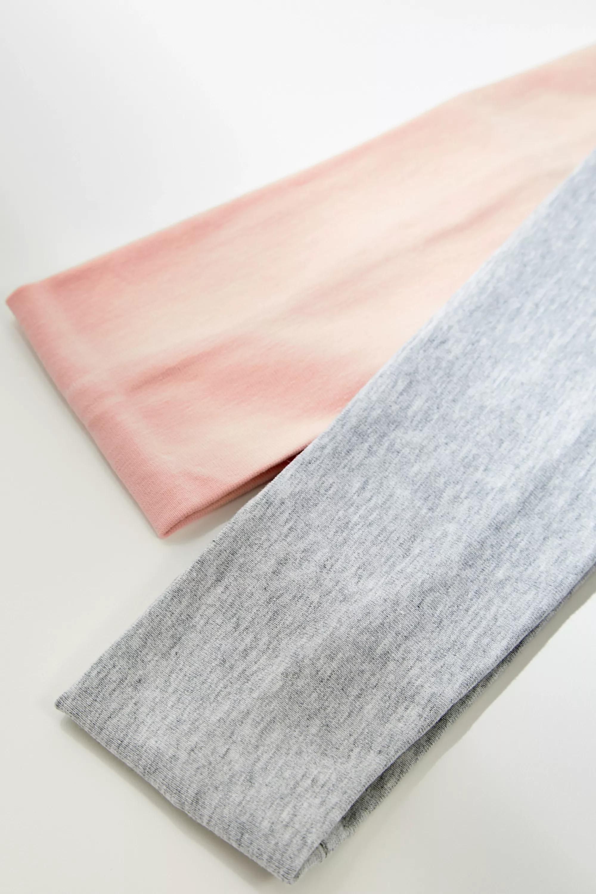 Pink Plain Headband, Set Of 2, PINK, large image number 1