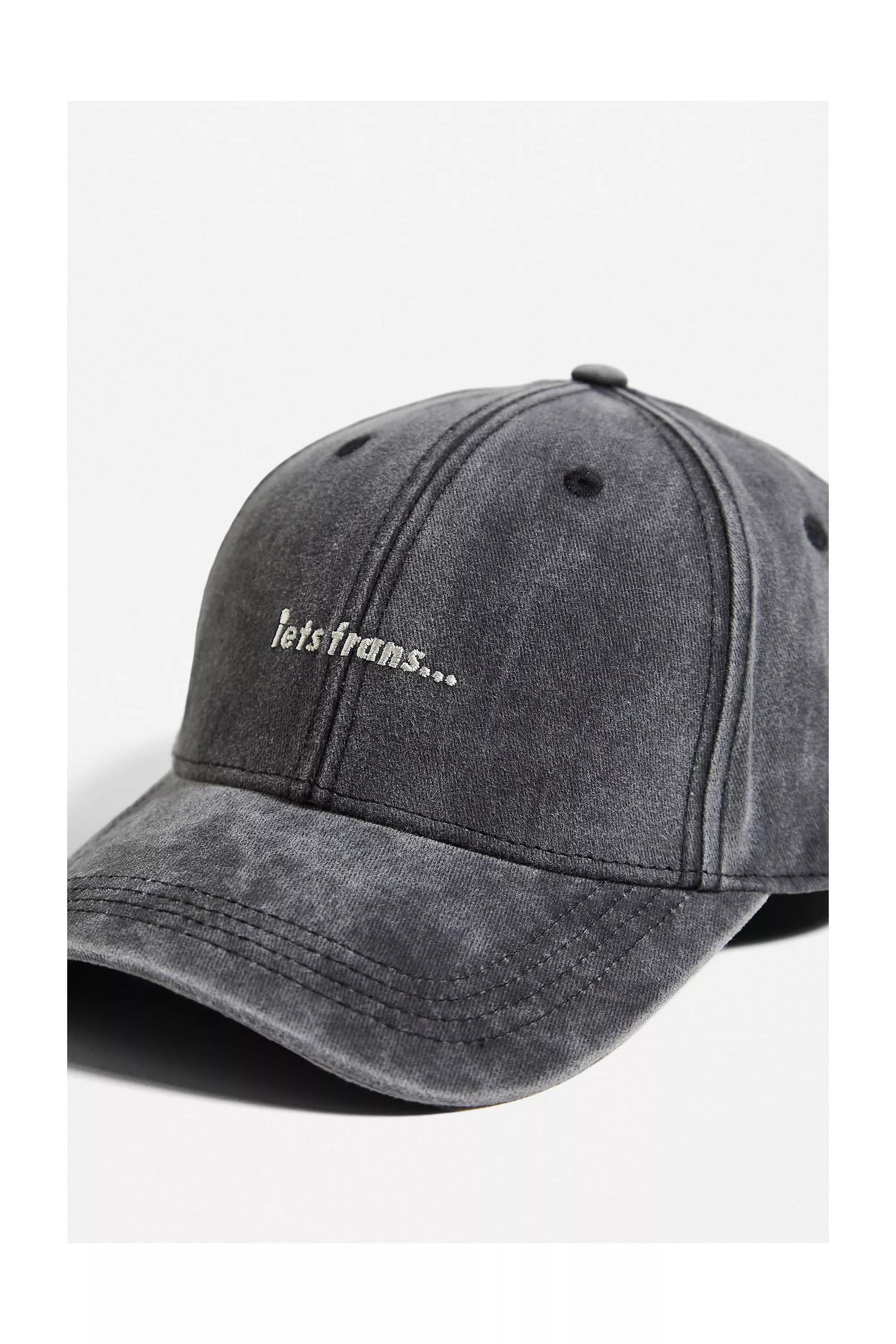 Black Iets Frans... Washed Baseball Cap, BLK, large image number 0