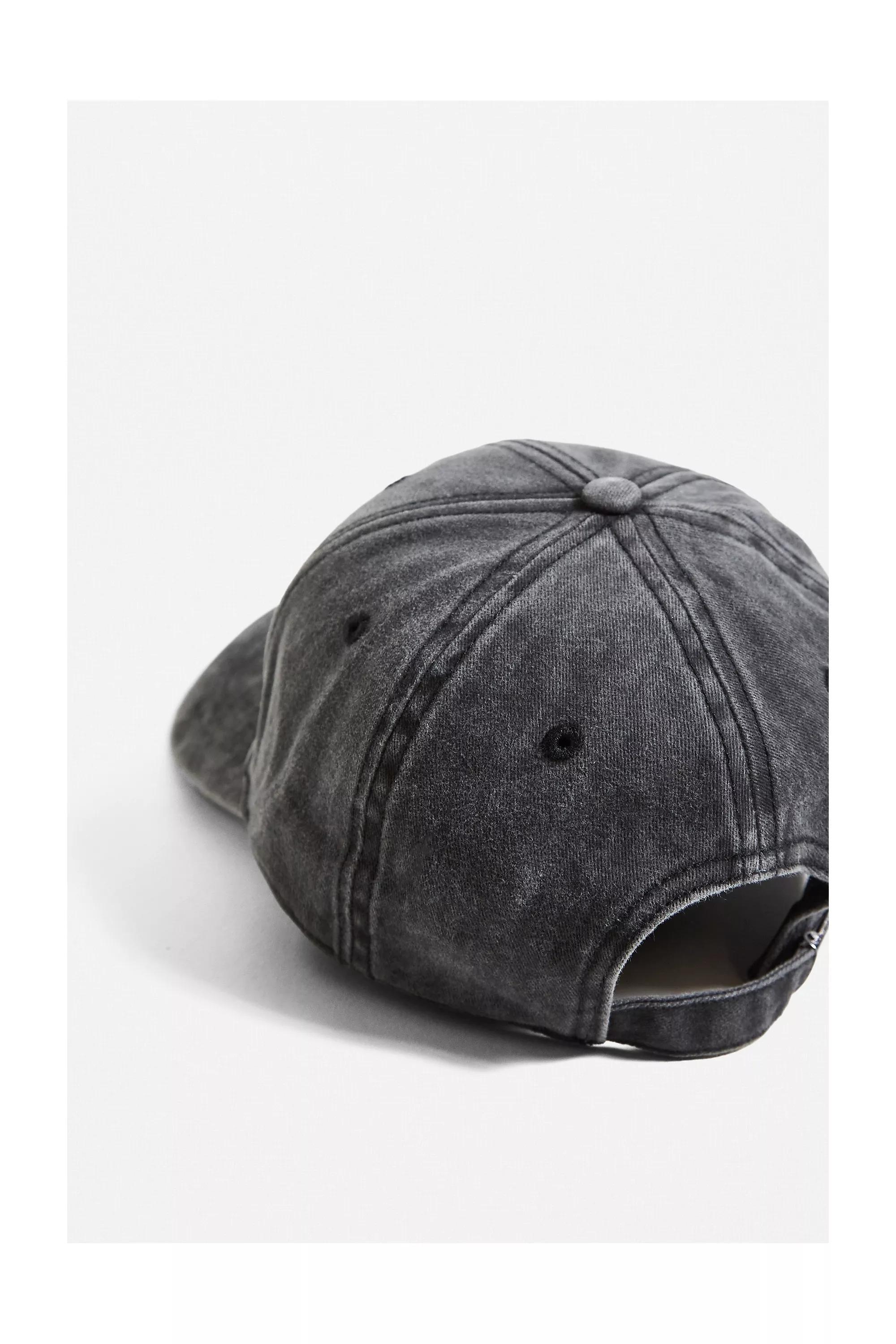 Black Iets Frans... Washed Baseball Cap, BLK, large image number 1