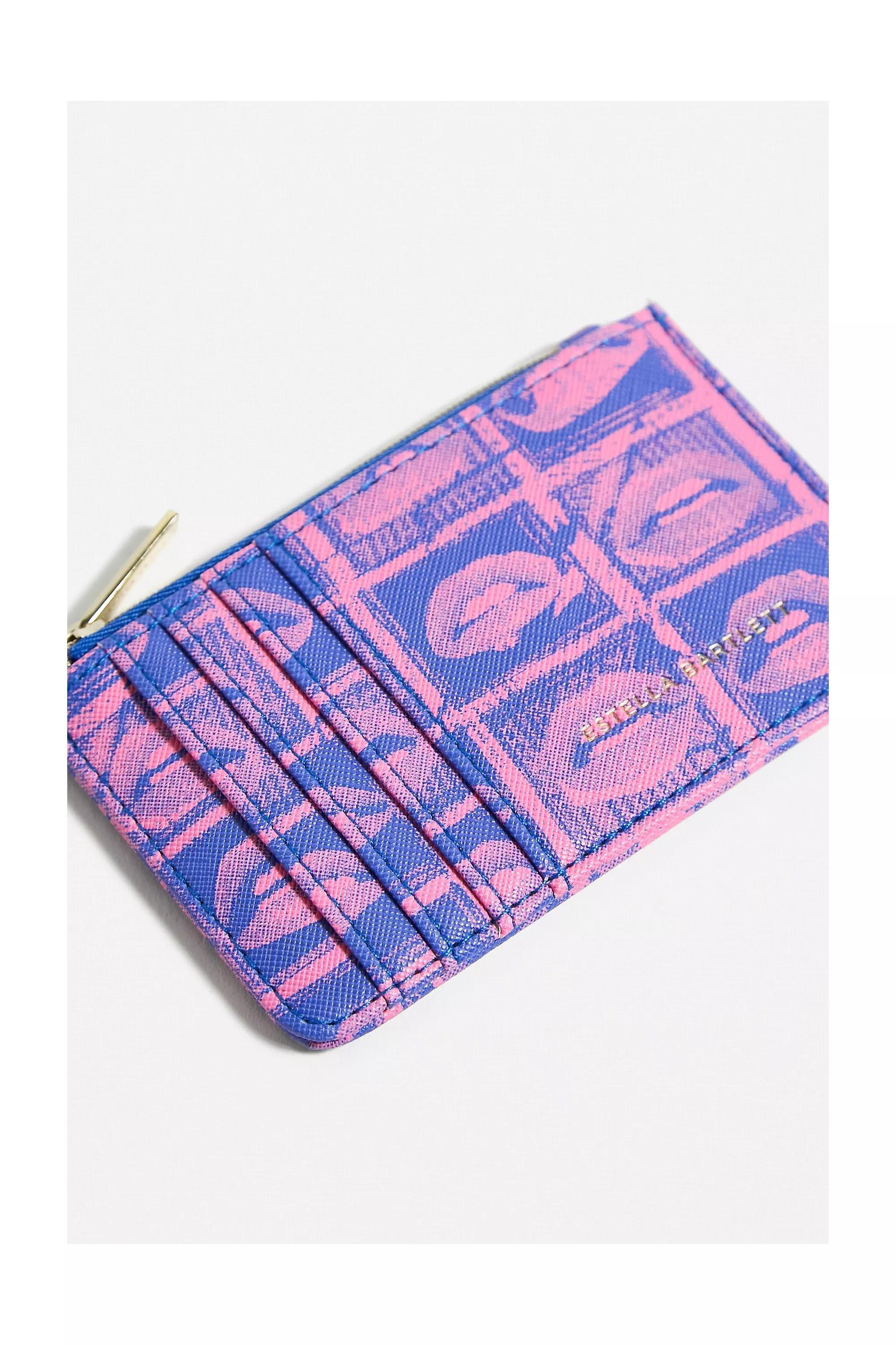 Pink Estella Bartlett Lips Cardholder, , large image number 1