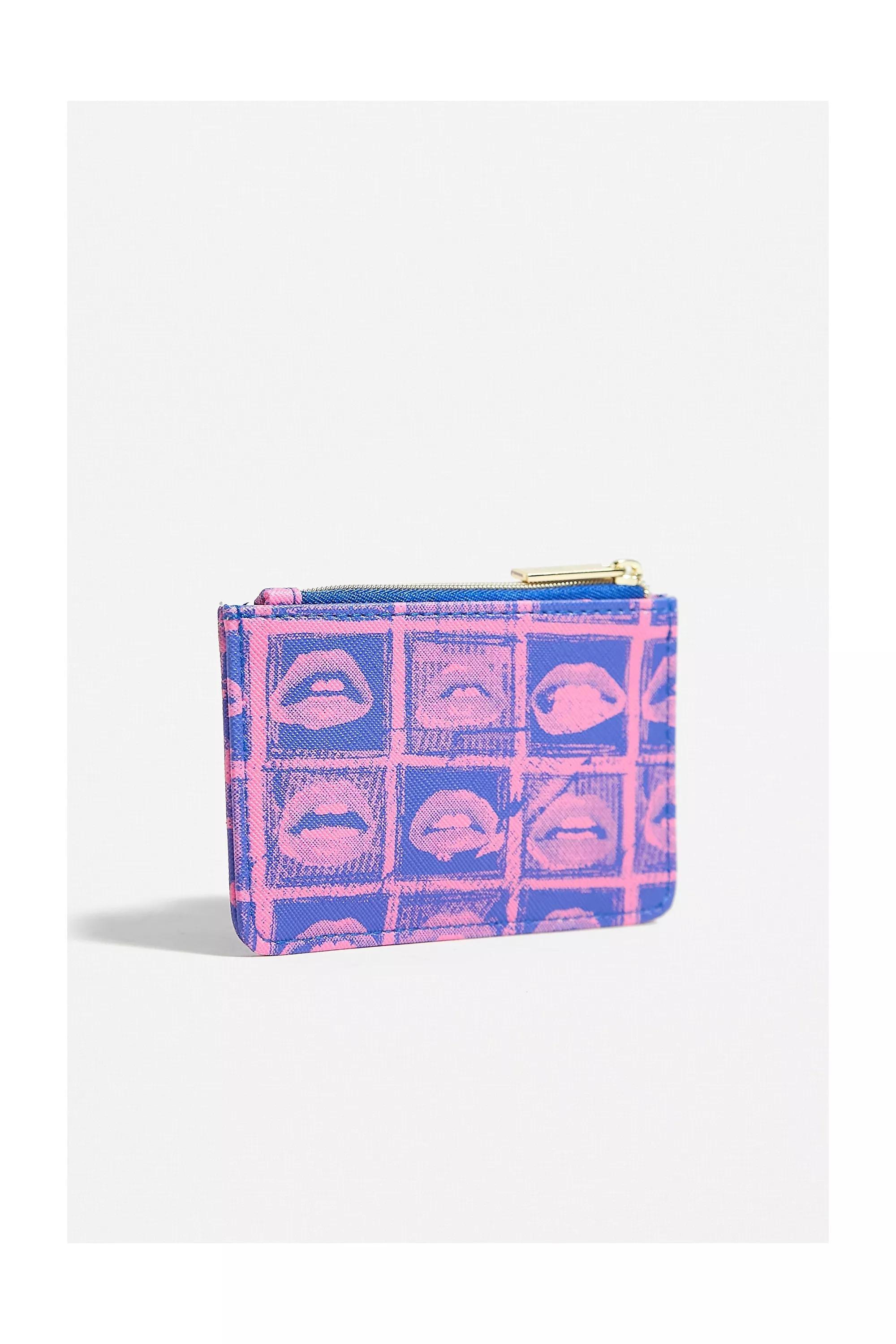 Pink Estella Bartlett Lips Cardholder, , large image number 2