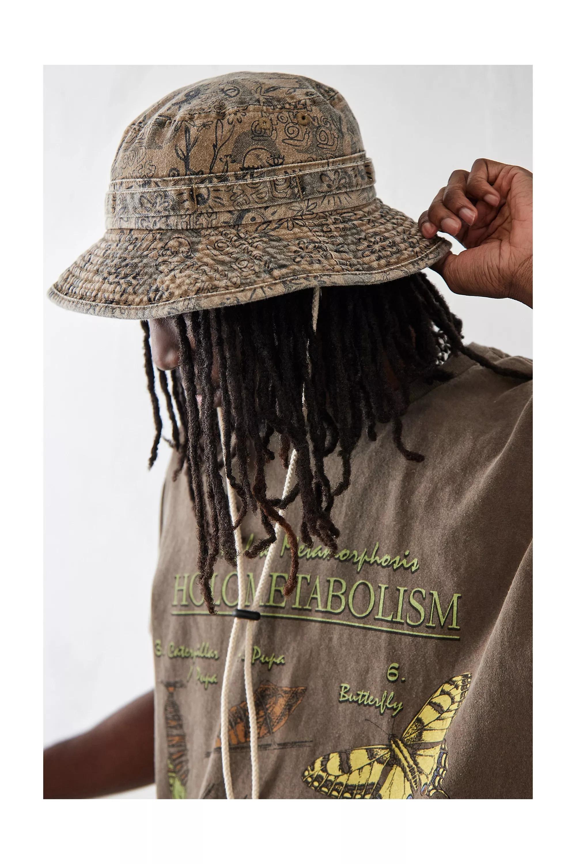 Brown Tethera Doodle Boonie Hat, , large image number 1