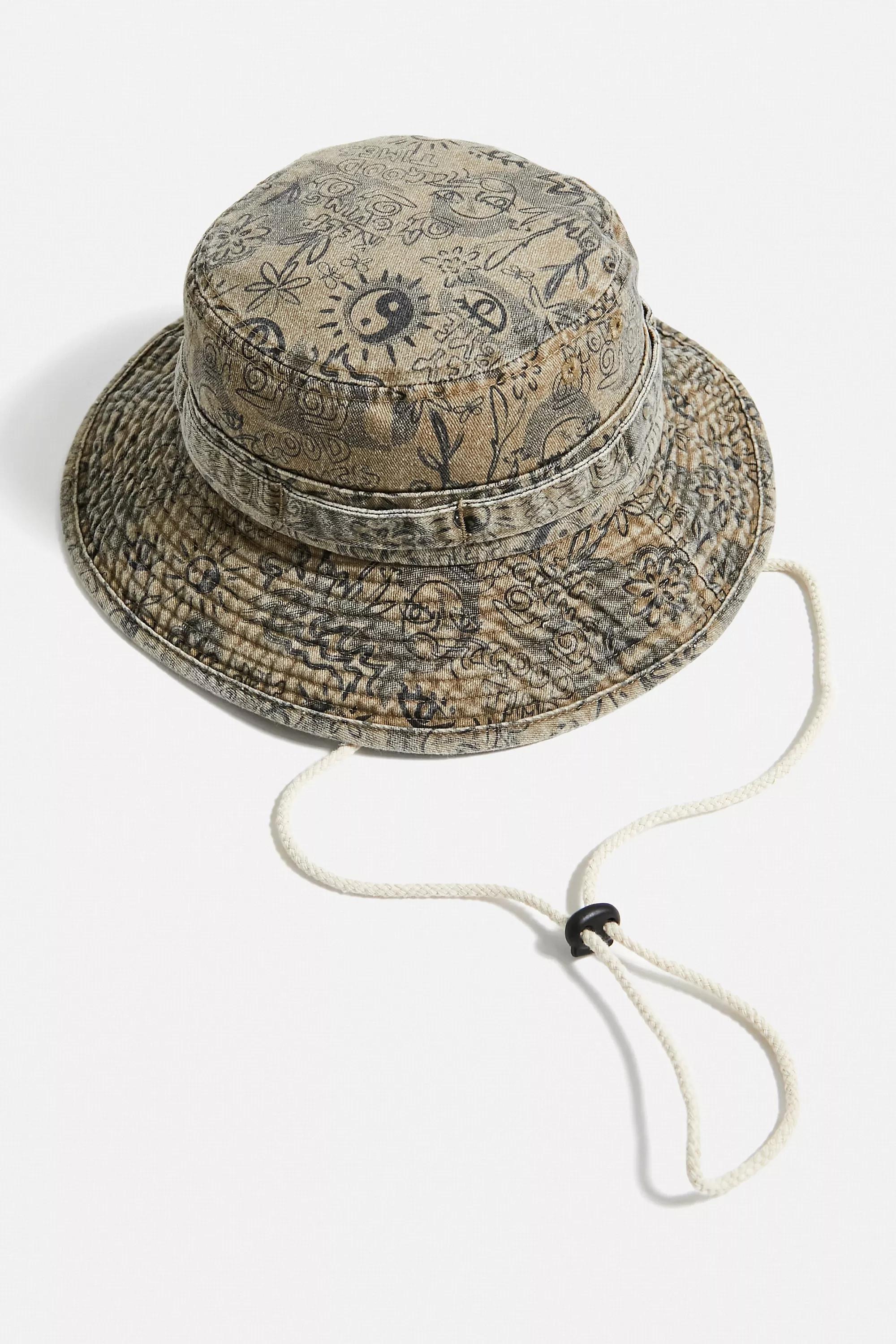 Brown Tethera Doodle Boonie Hat, , large image number 5