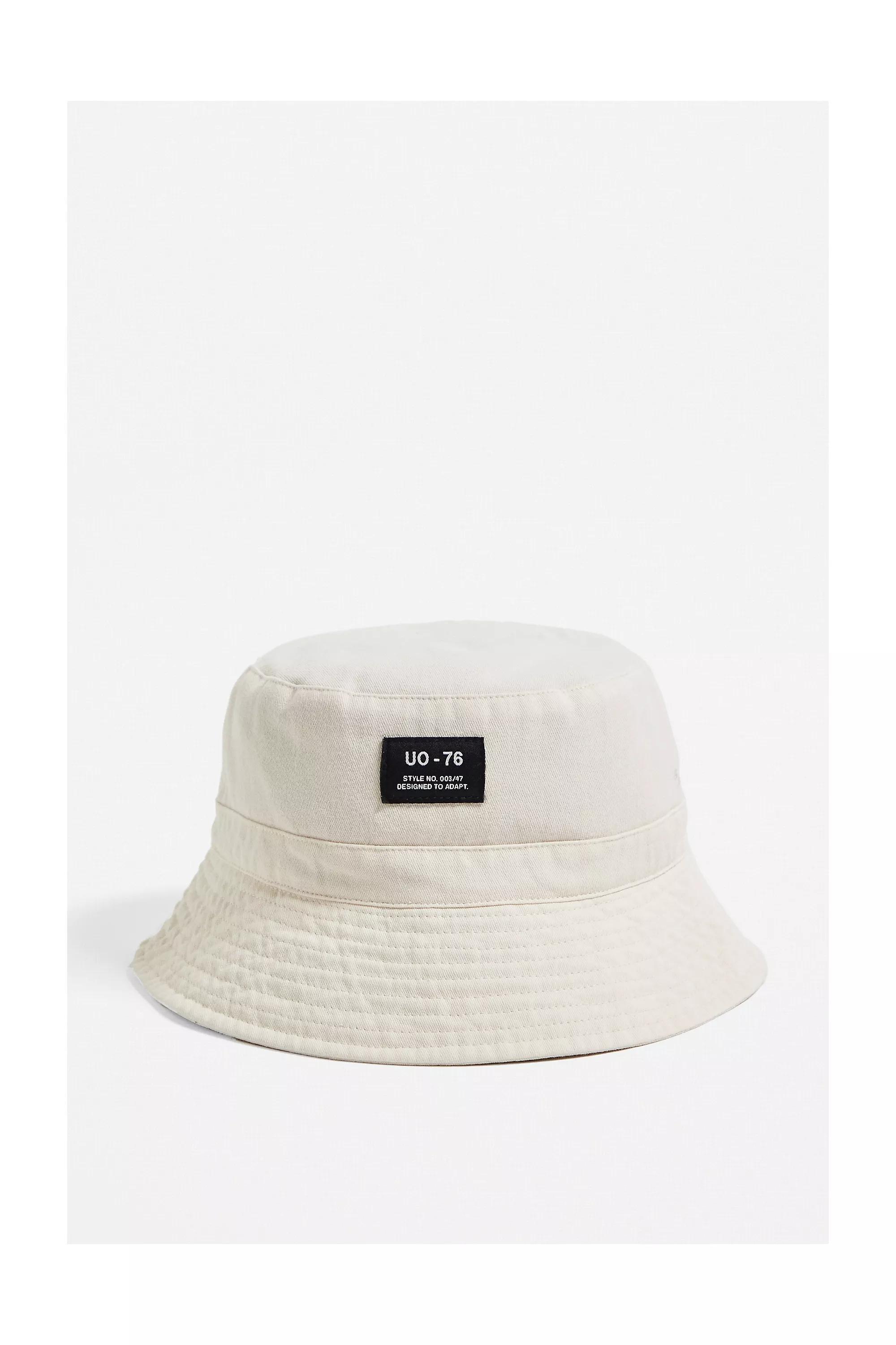 Cream Uo-76 Bucket Hat, , large image number 1
