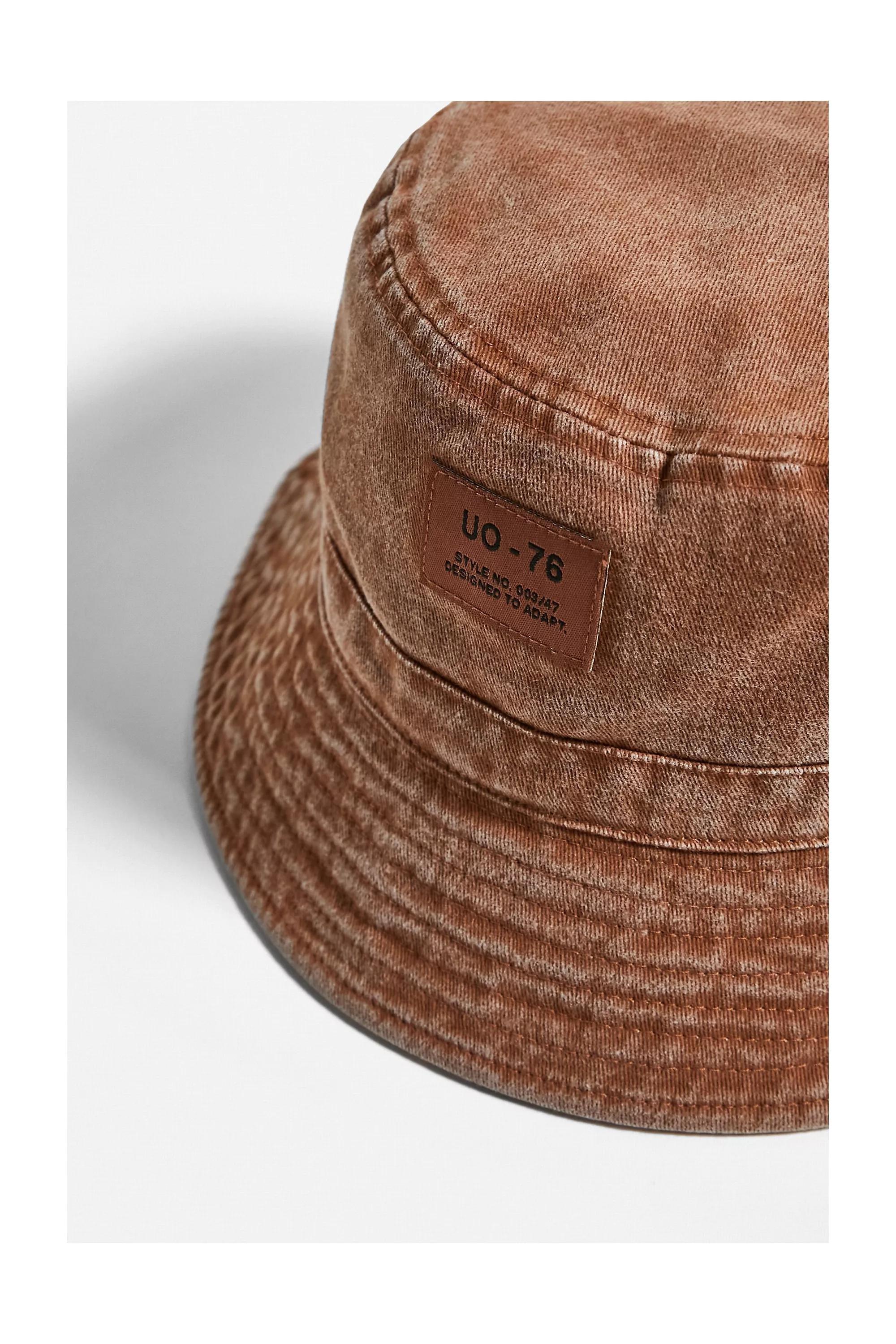 Brown Uo-76 Bucket Hat, , large image number 1