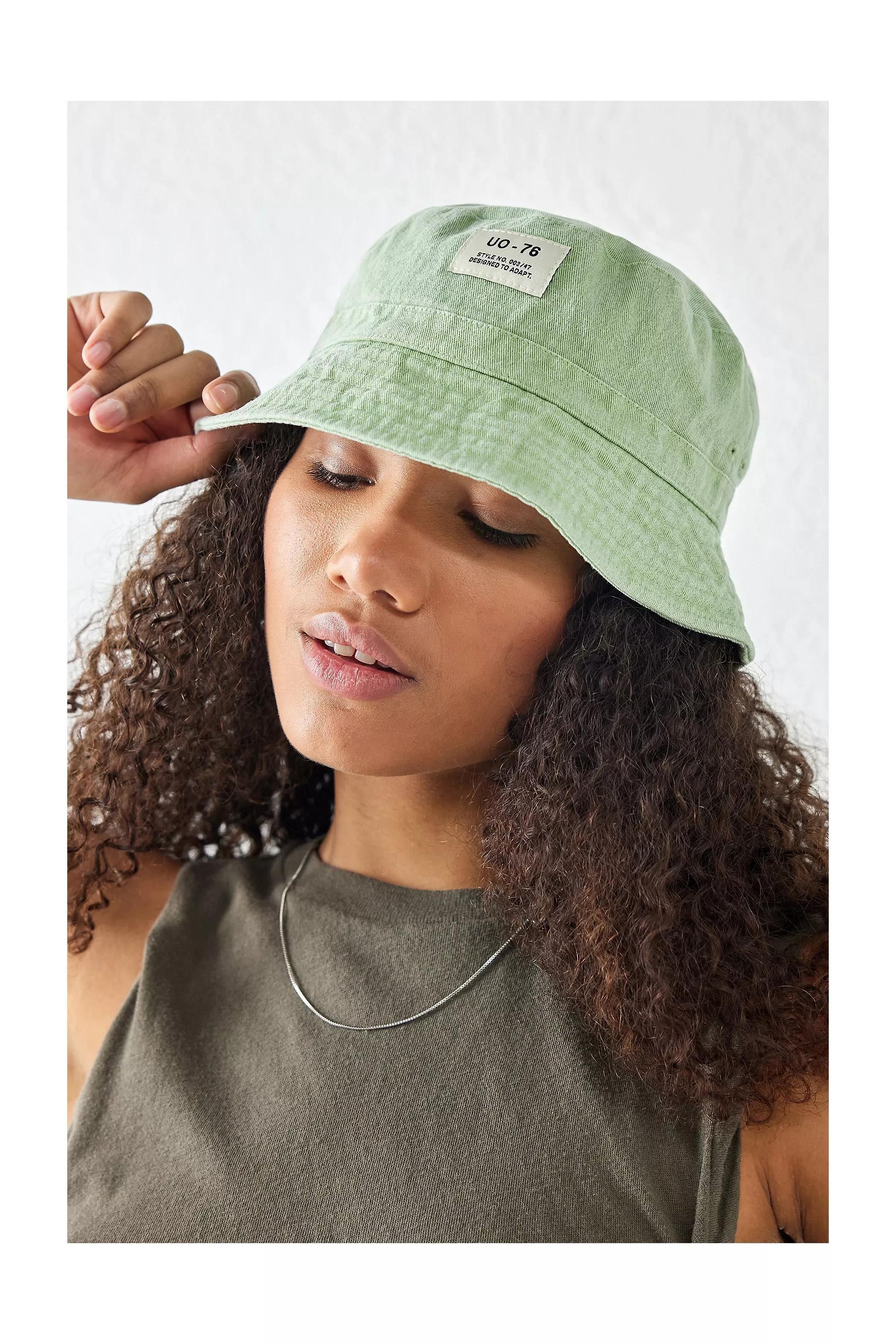 Green Canvas Bucket Hat, , large image number 0