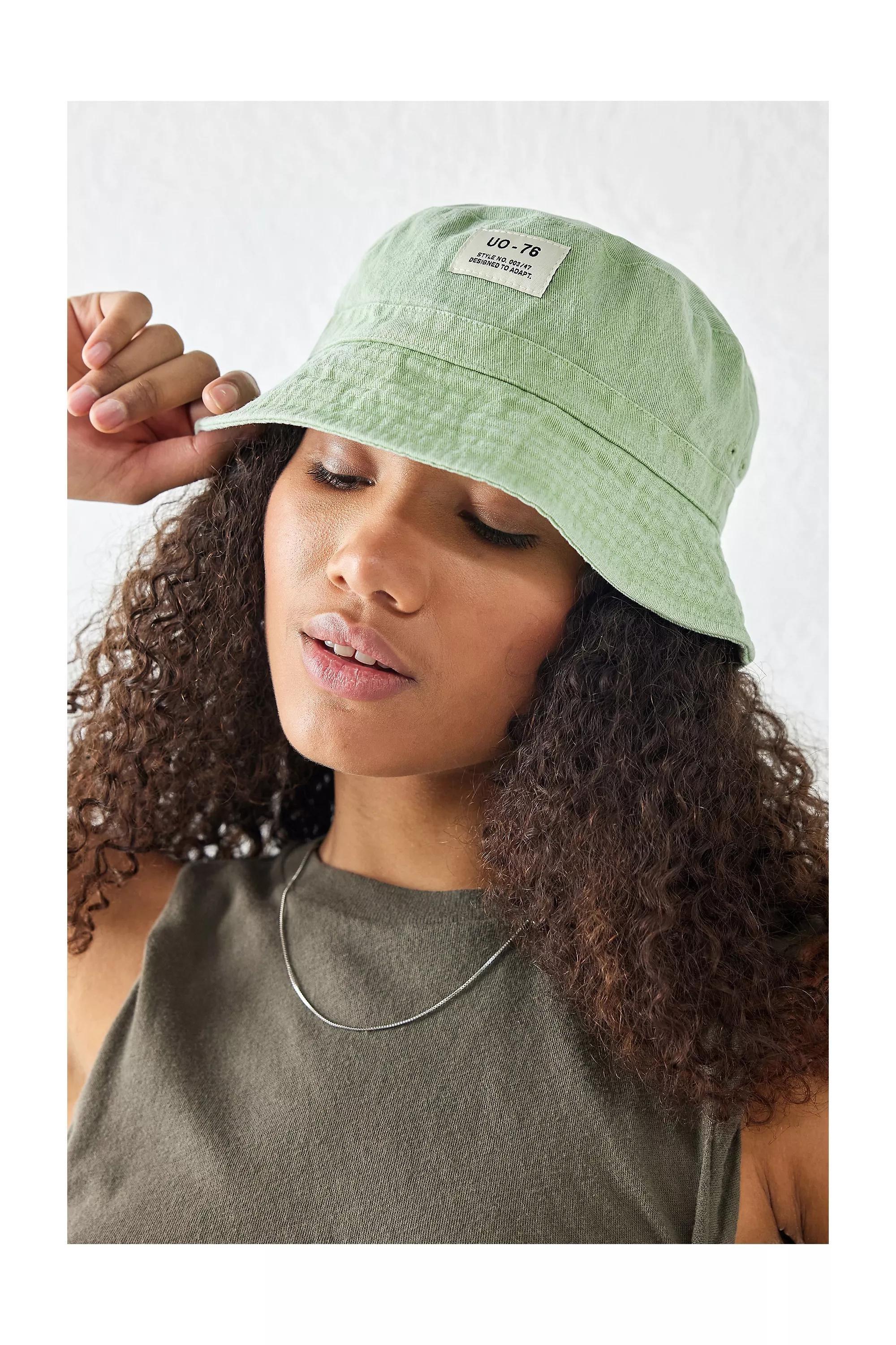 Green canvas hot sale hat