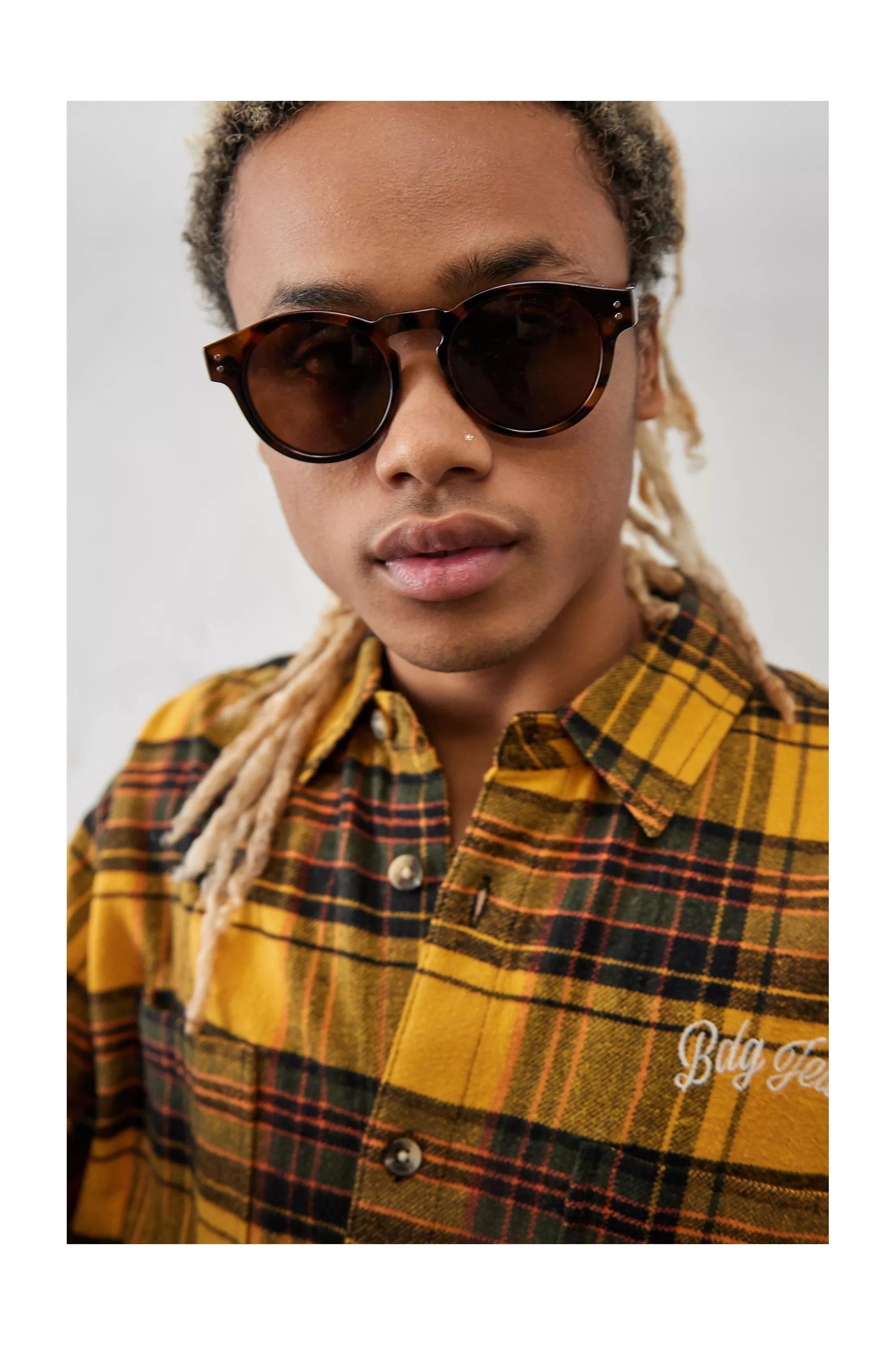 Brown Braker Tortoiseshell Sunglasses, , large image number 0