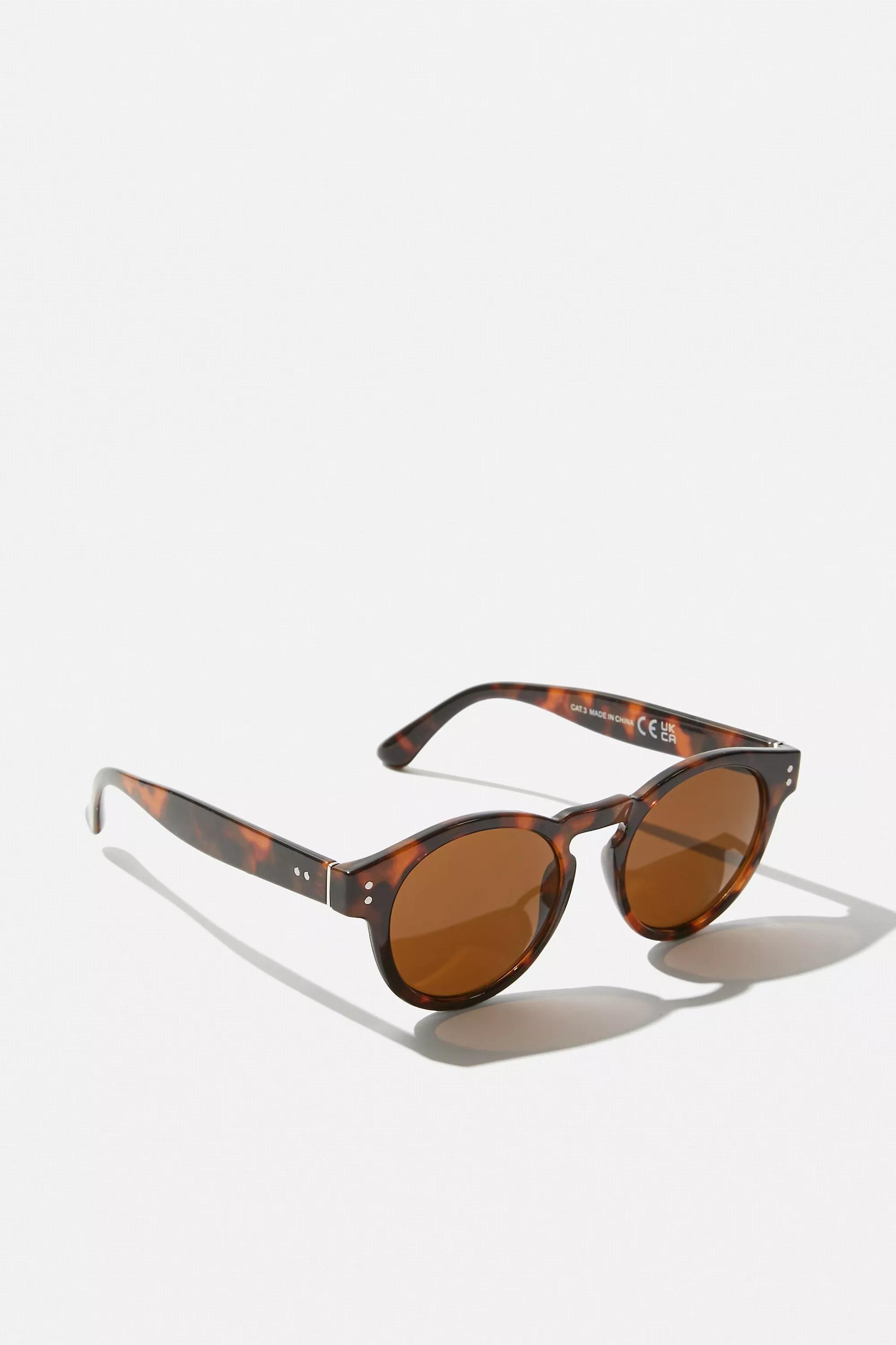 Brown Braker Tortoiseshell Sunglasses, , large image number 1