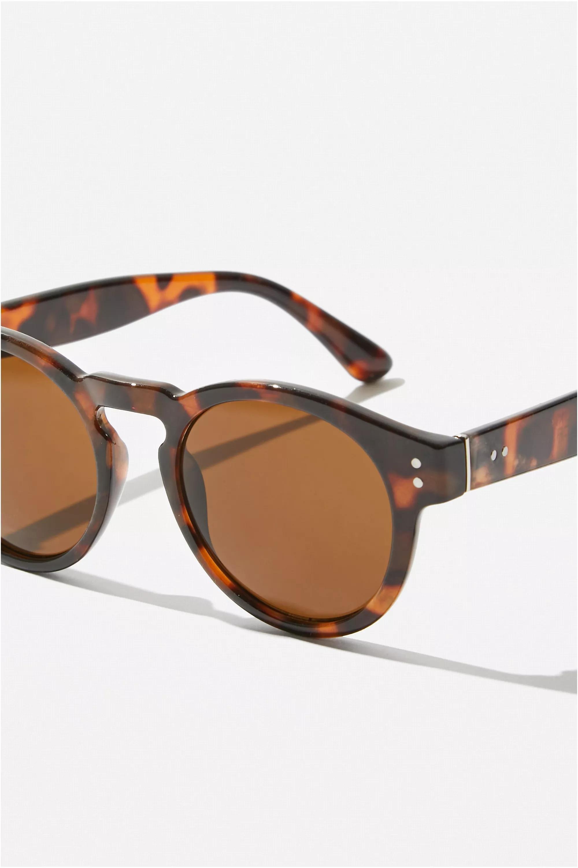Brown Braker Tortoiseshell Sunglasses, , large image number 2