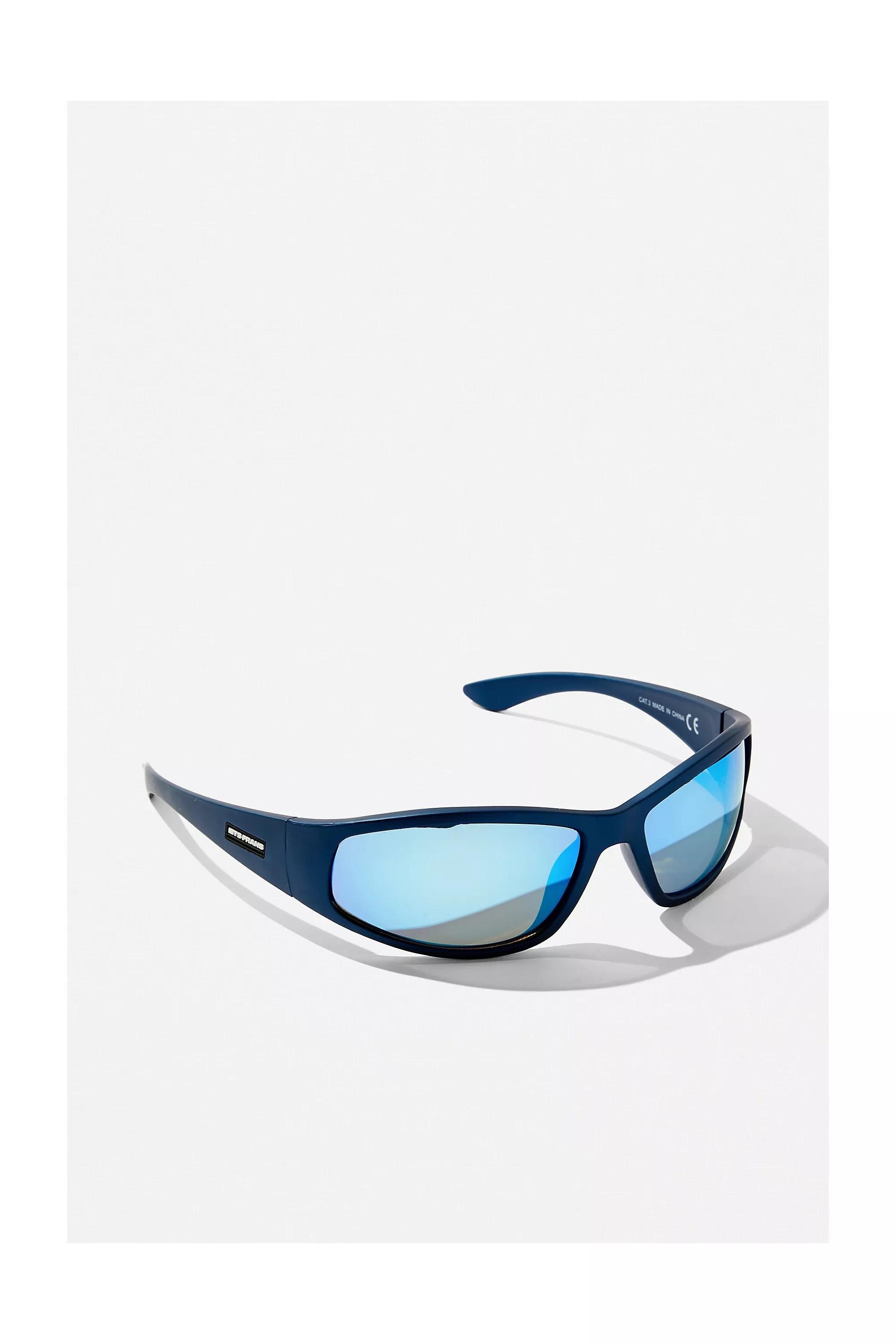Urban Outfitters - Blue Sports Wrap Sunglasses
