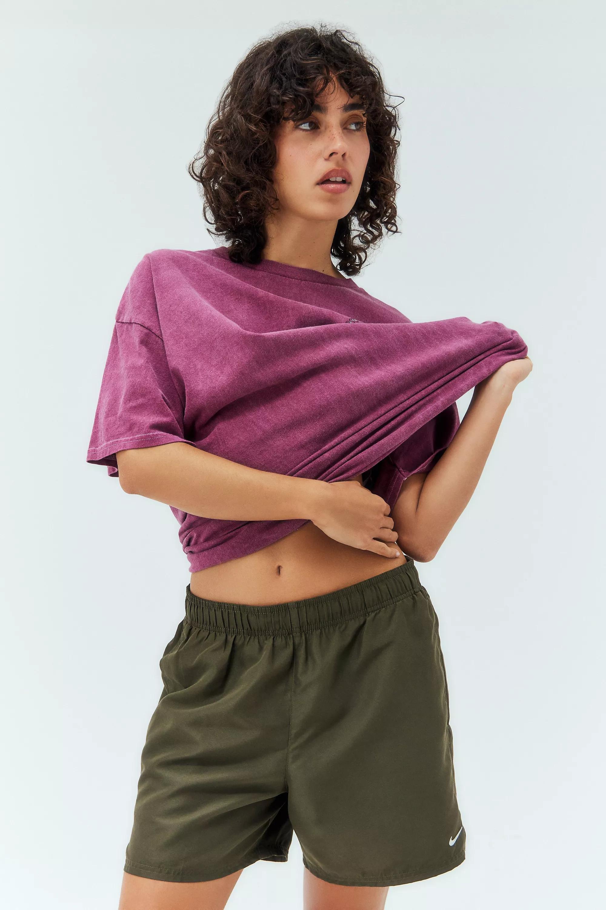 Khaki Nike Swim Shorts, , large image number 1