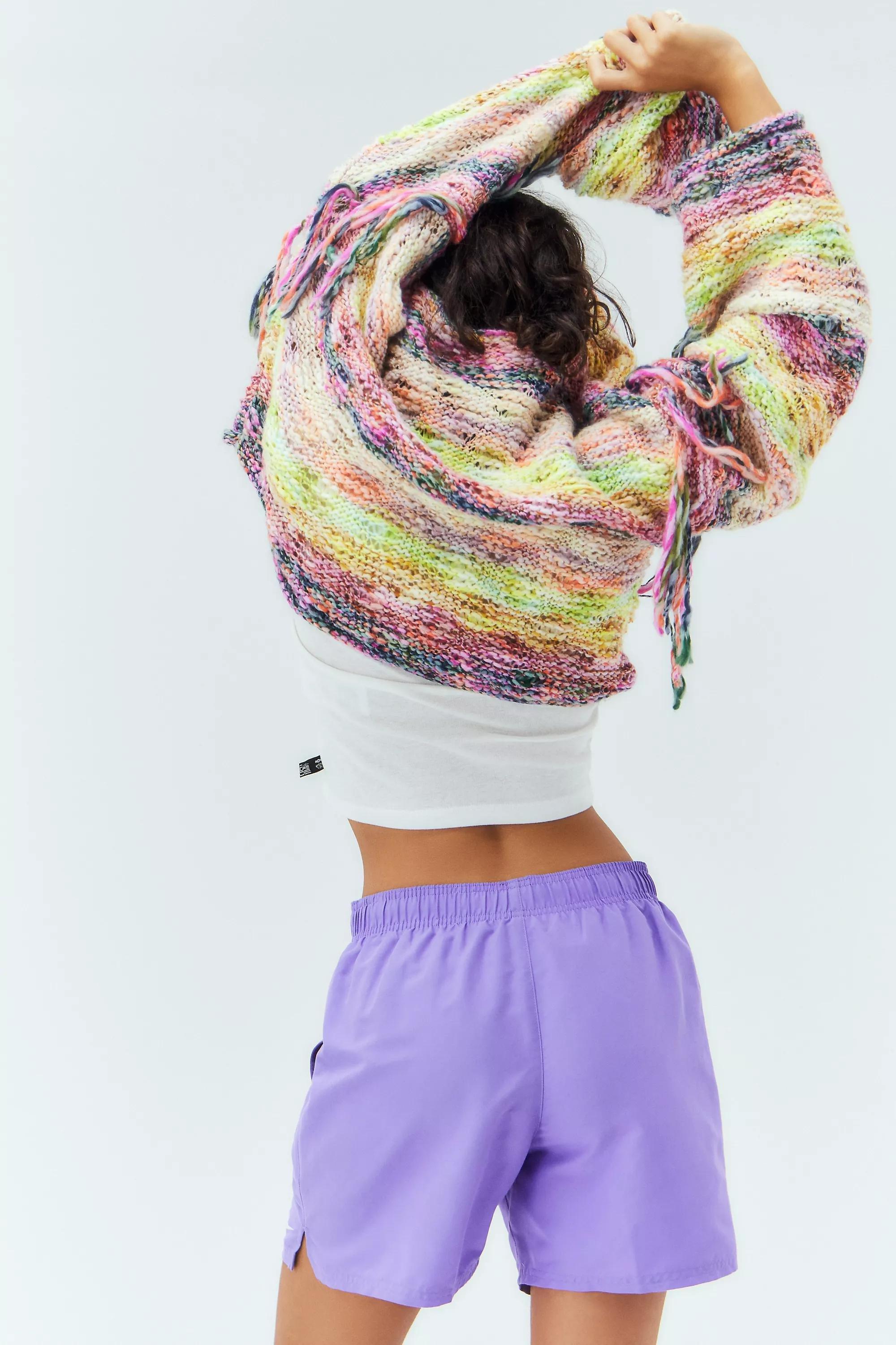 Violet UO Swim Shorts, , large image number 5