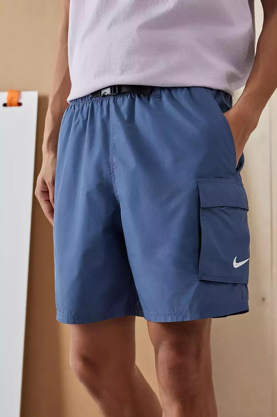 Blue nike cheap swim shorts