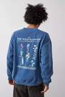 Urban Outfitters - Blue Wild Flowers Sweatshirt