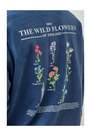 Urban Outfitters - Blue Wild Flowers Sweatshirt
