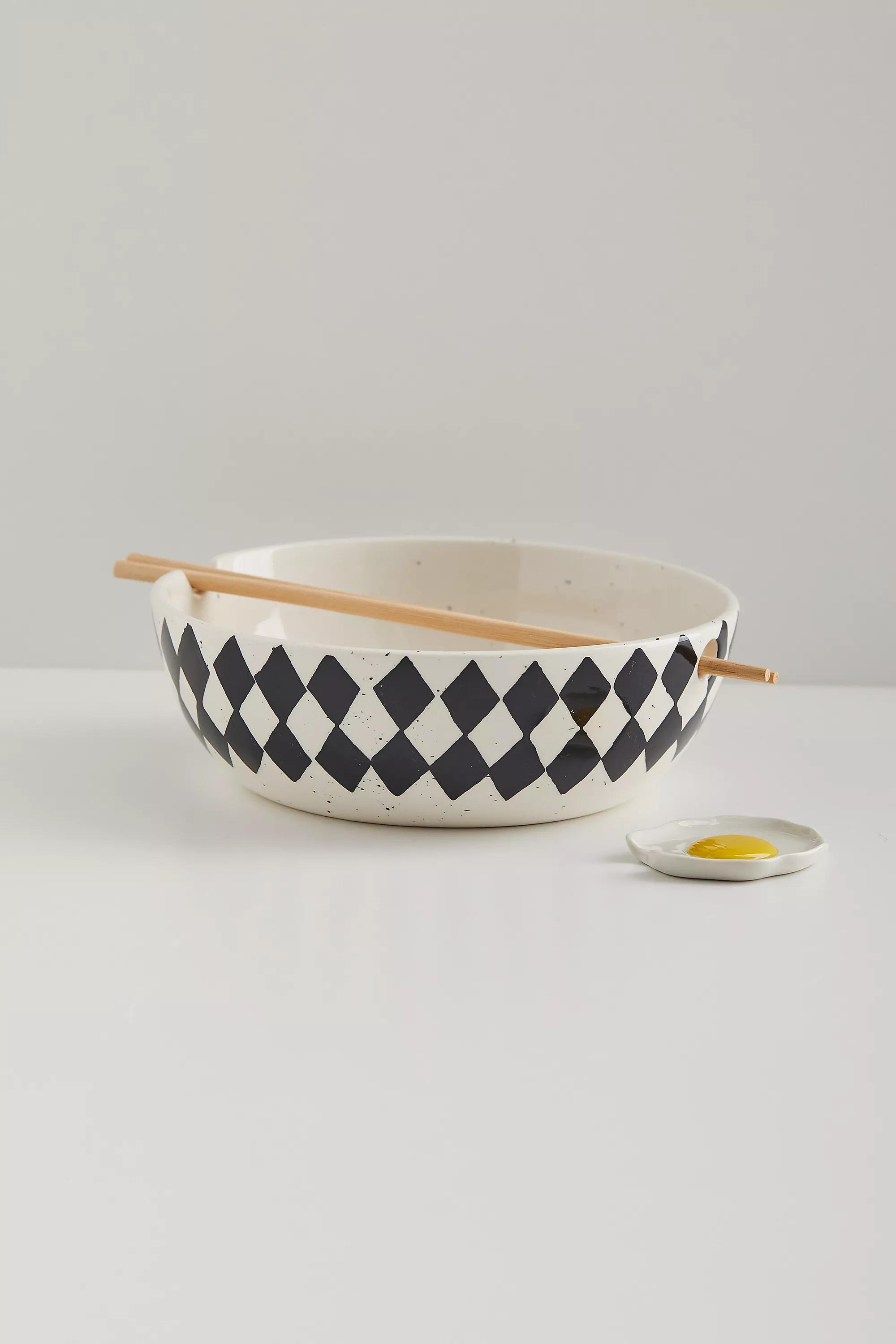 White Egg Ramen Bowl, , large image number 0