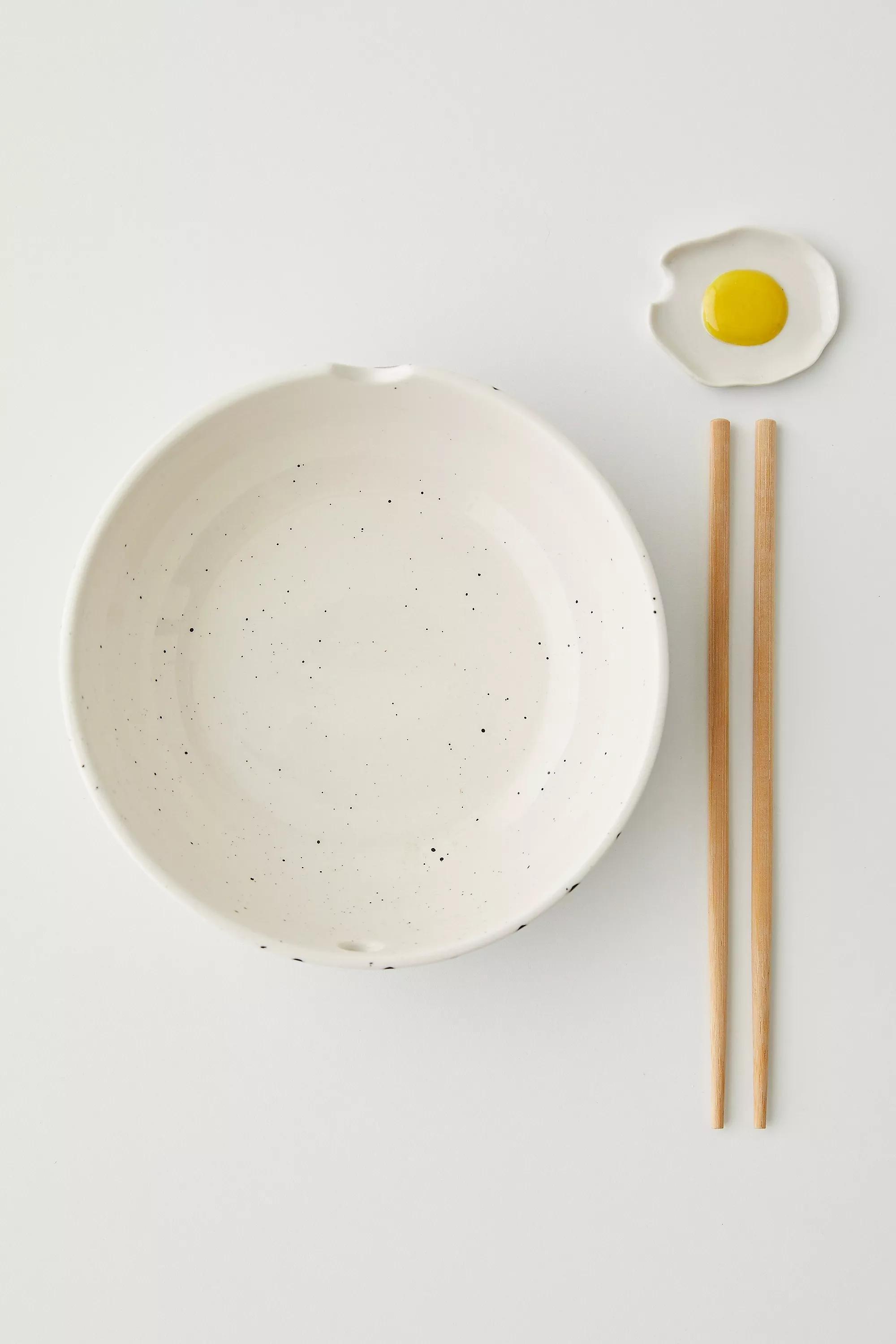 White Egg Ramen Bowl, , large image number 1