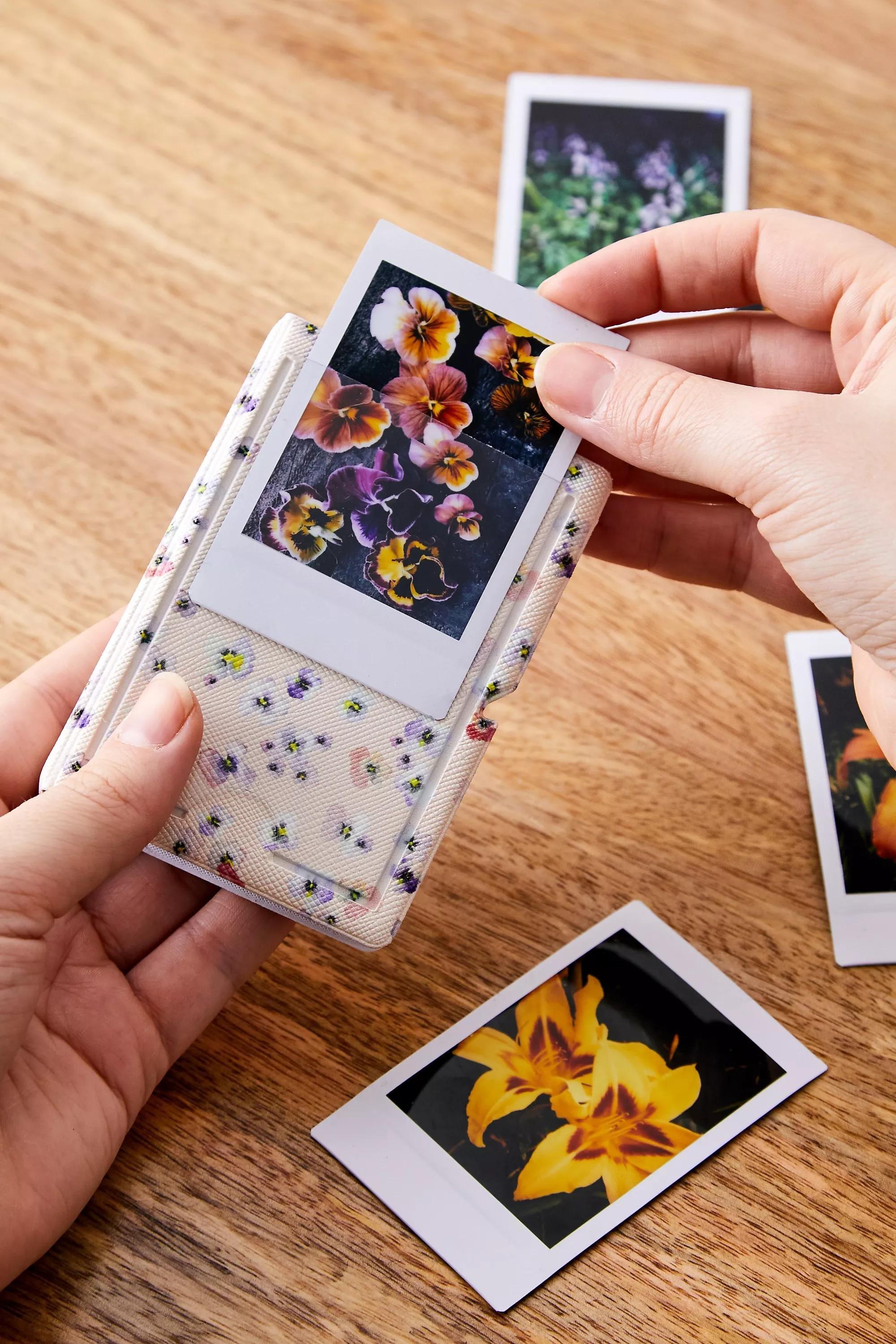 floral instax mini photo album